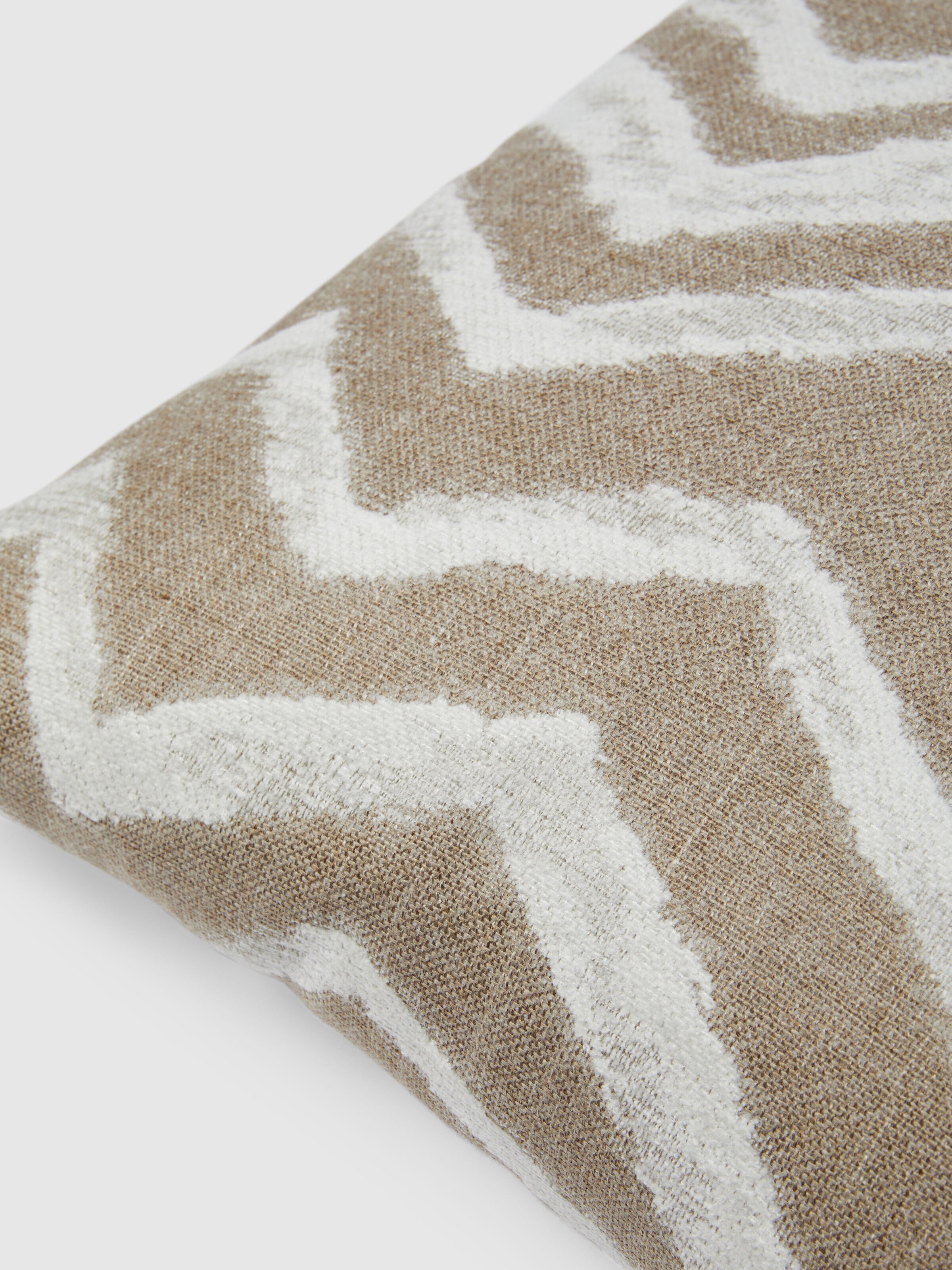 Cuscino da interno Graffiti 40x40 cm con motivo chevron, Beige - 2
