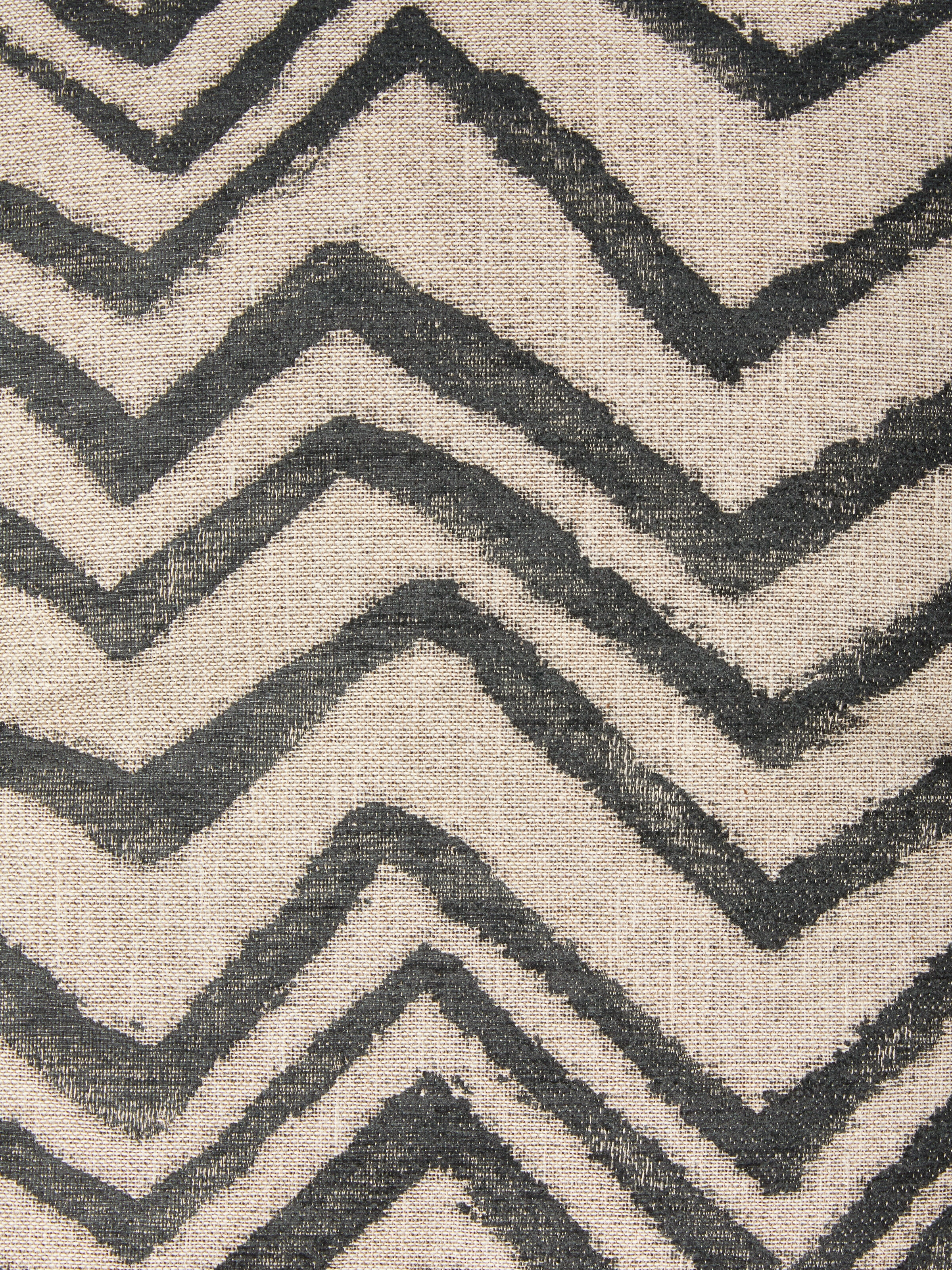 Graffiti Indoor Cushion 60x60 cm with chevron pattern, Beige & Multicoloured  - 3