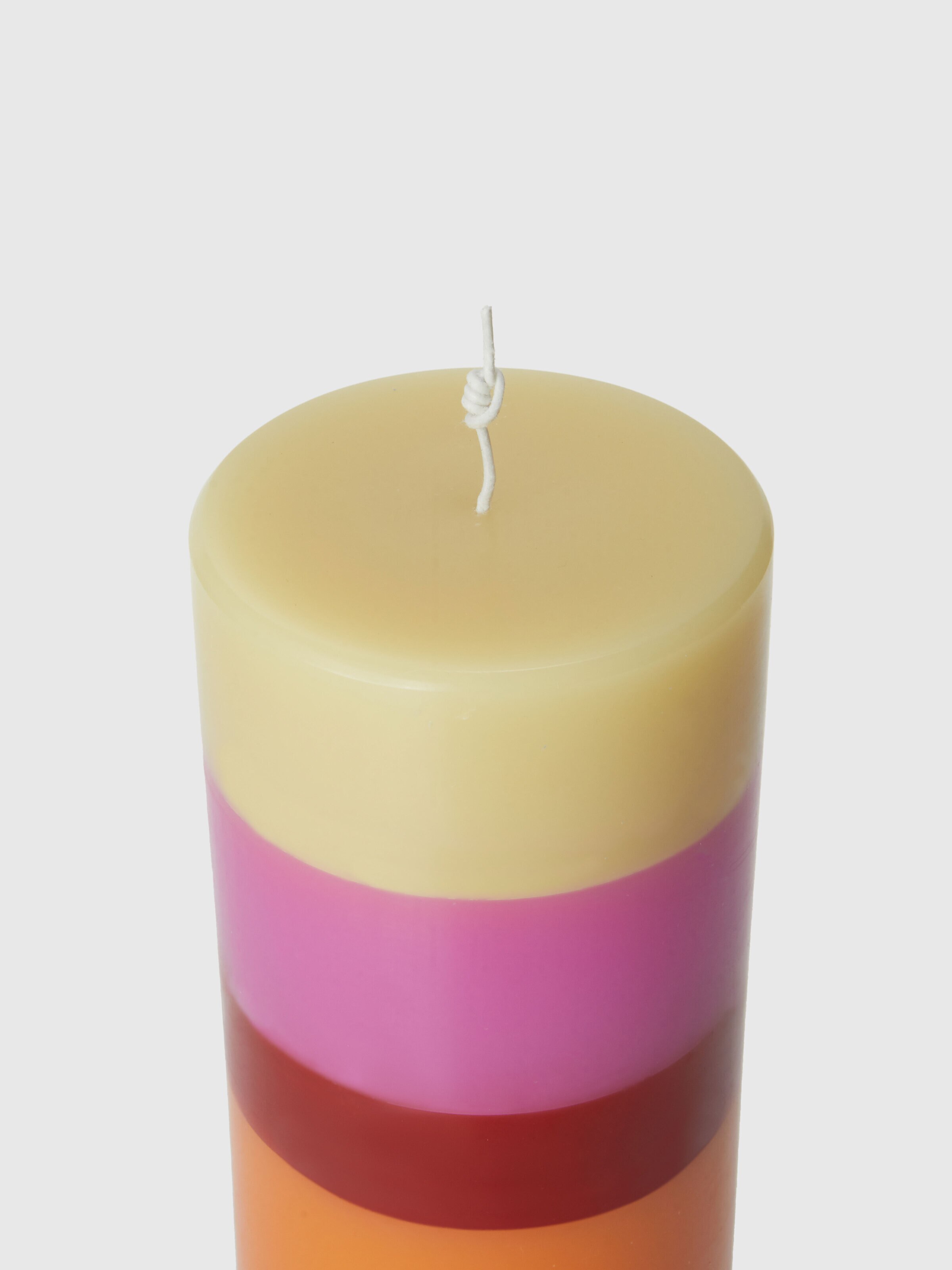 Flame Candle 12X39, Orange Multicoloured  - 1