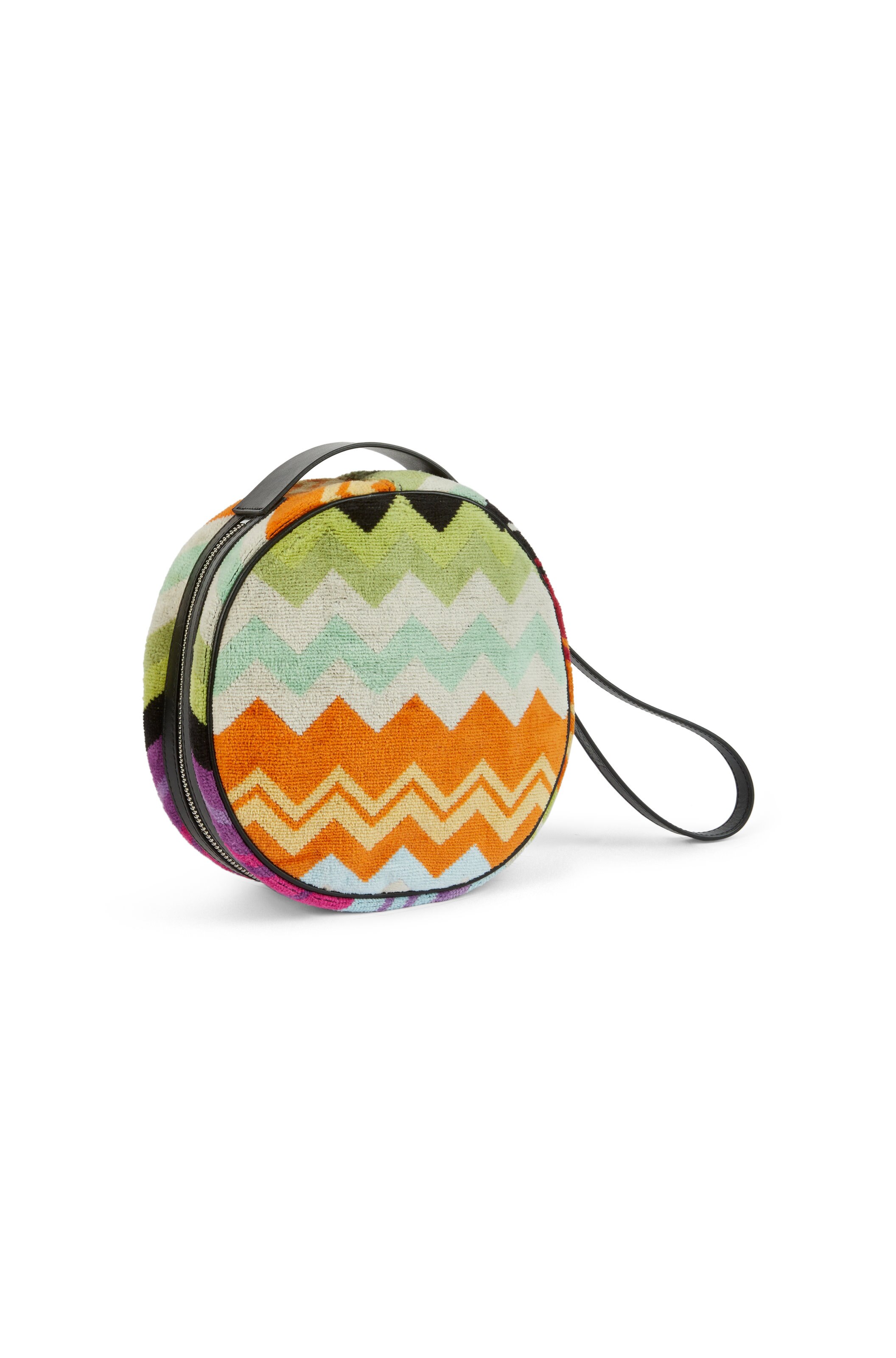Trousse de beauté Giacomo ronde 20x8 cm, Orange - 2