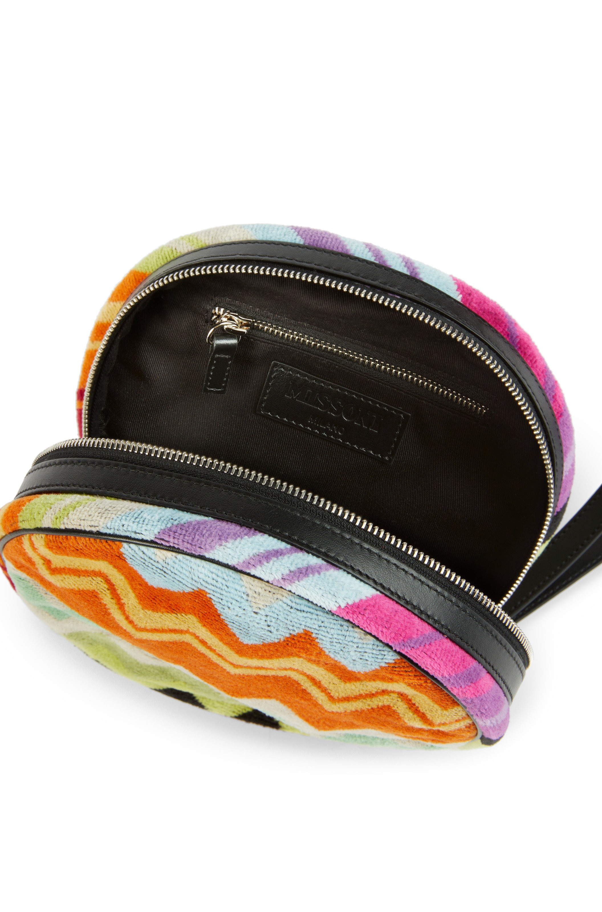 Trousse de beauté Giacomo ronde 20x8 cm, Orange - 4