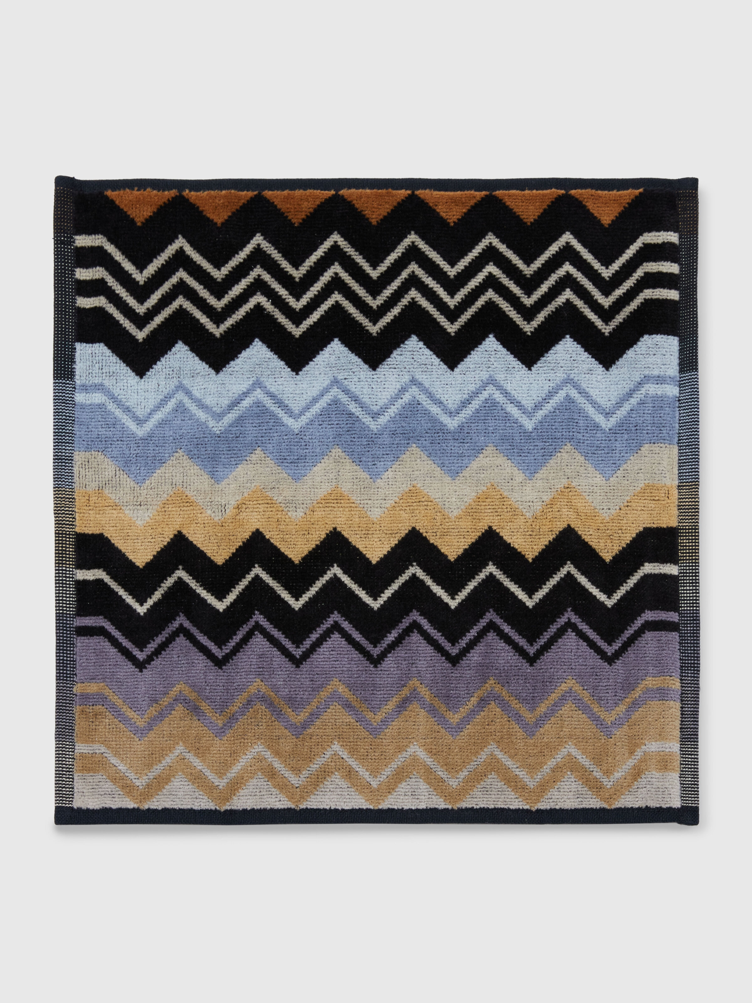 Giacomo face towels 30x30 cm 6 pieces, Black    - 1