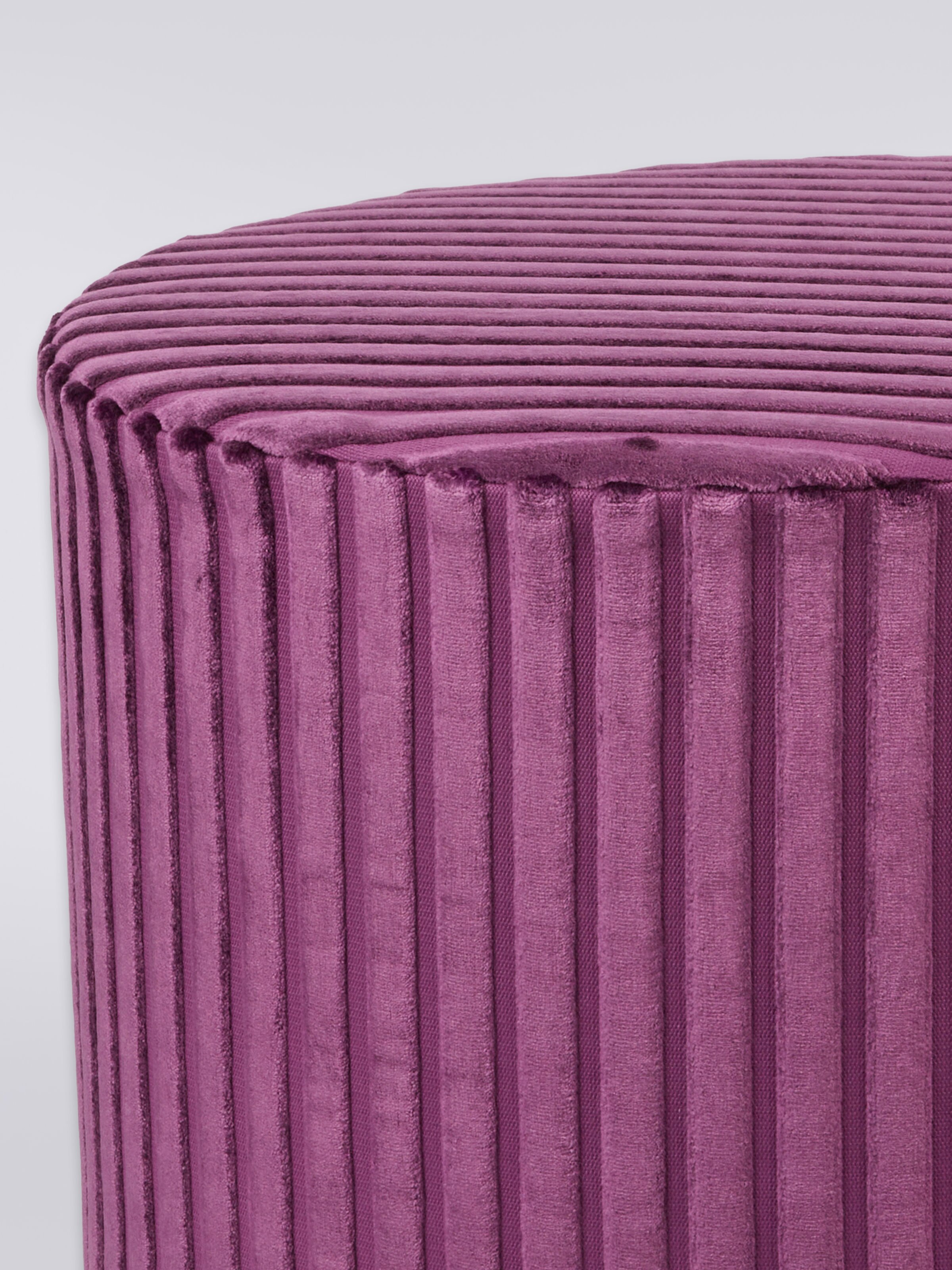 Coomba Pouf Cylindrique 40X30, Violet  - 2