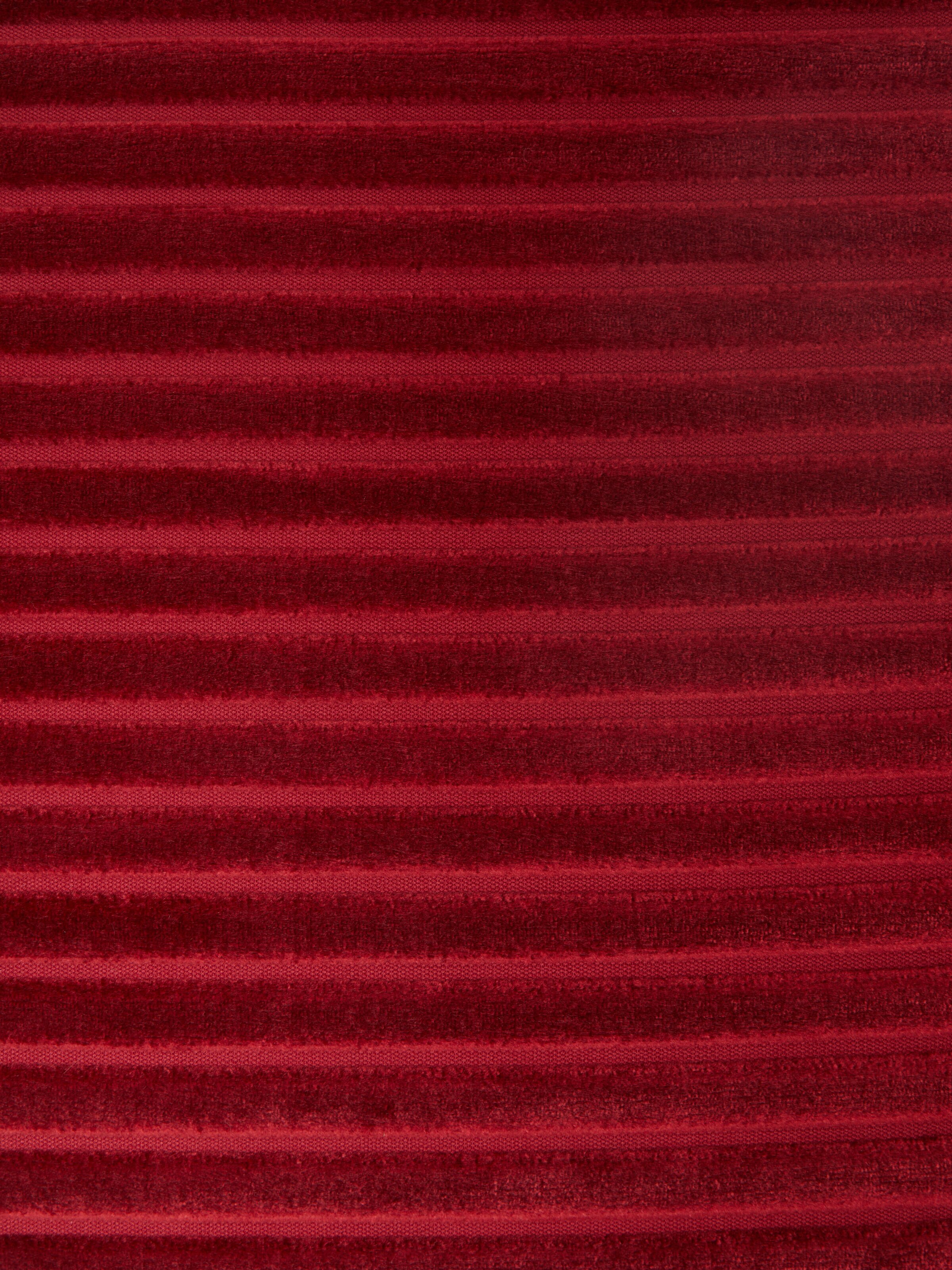 Coomba Cylinder Pouf 40X30, Red  - 3