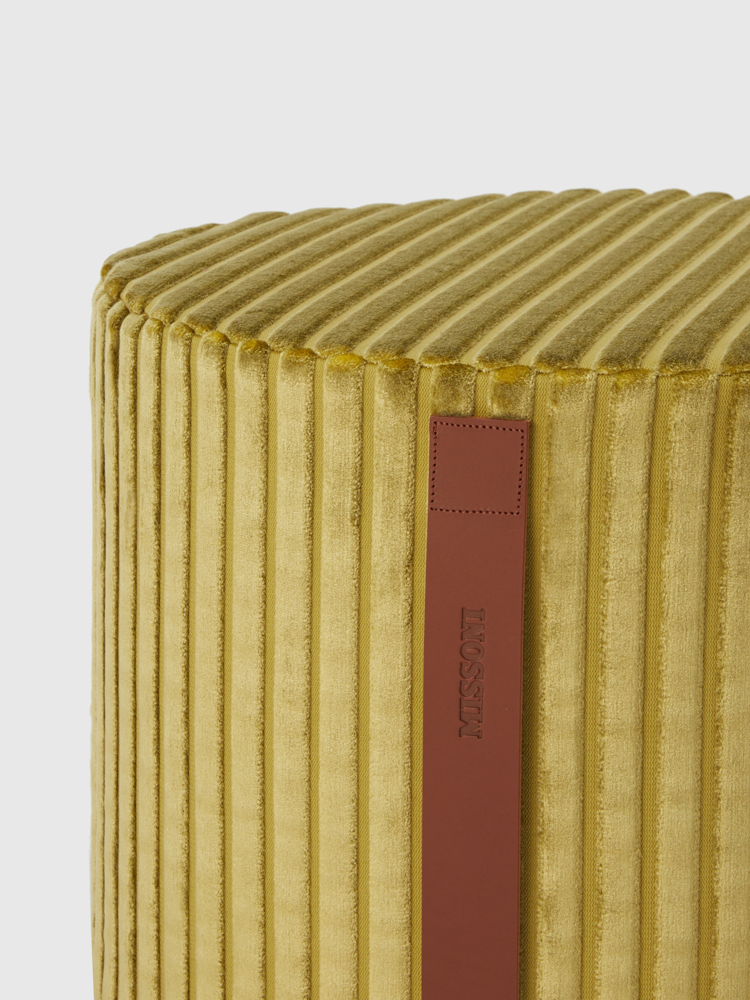 Coomba Cylinder Pouf 40X30, Green - 2