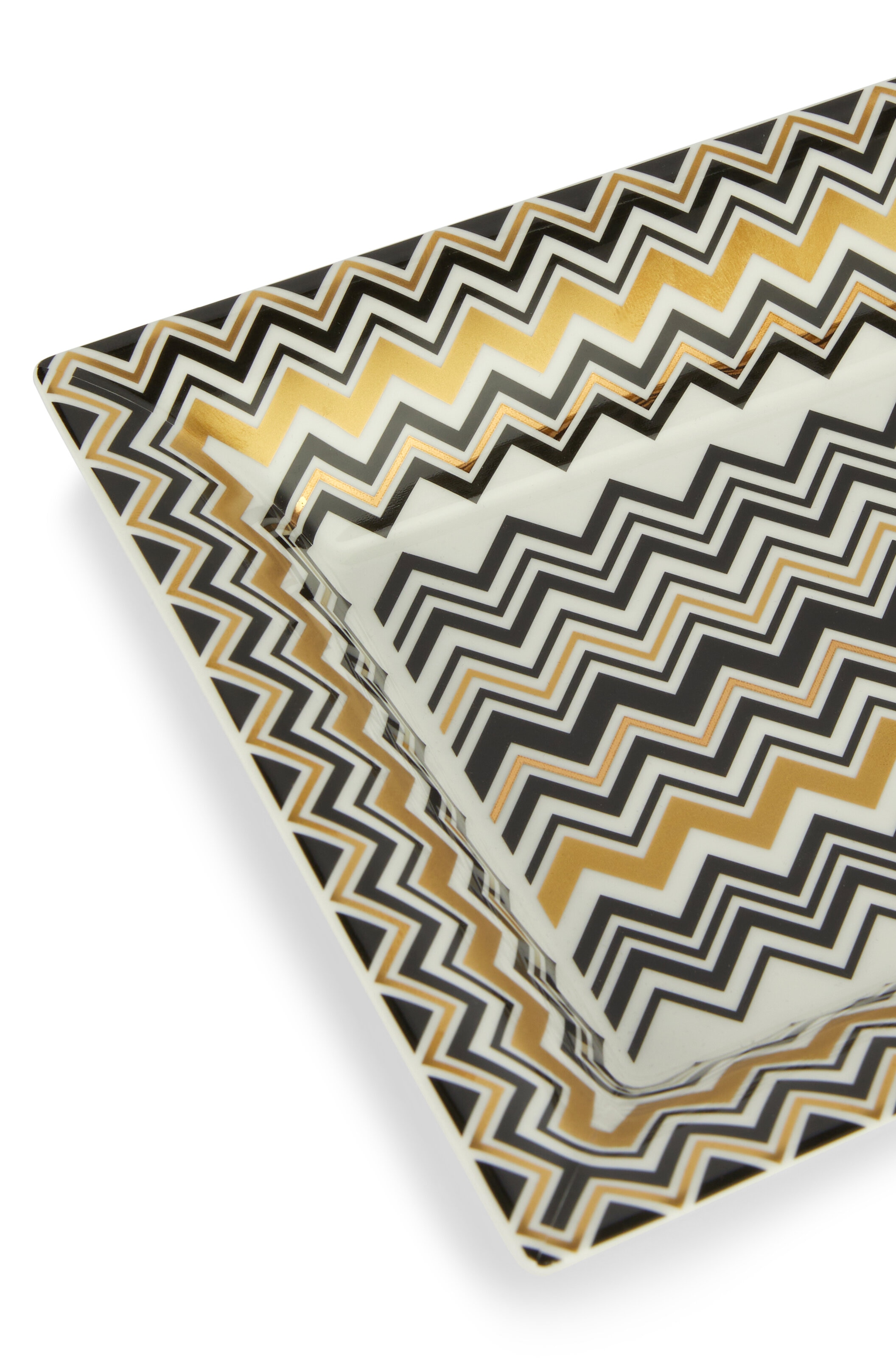 Zigzag Gold Vide-Poche 20X16, Gold - 3