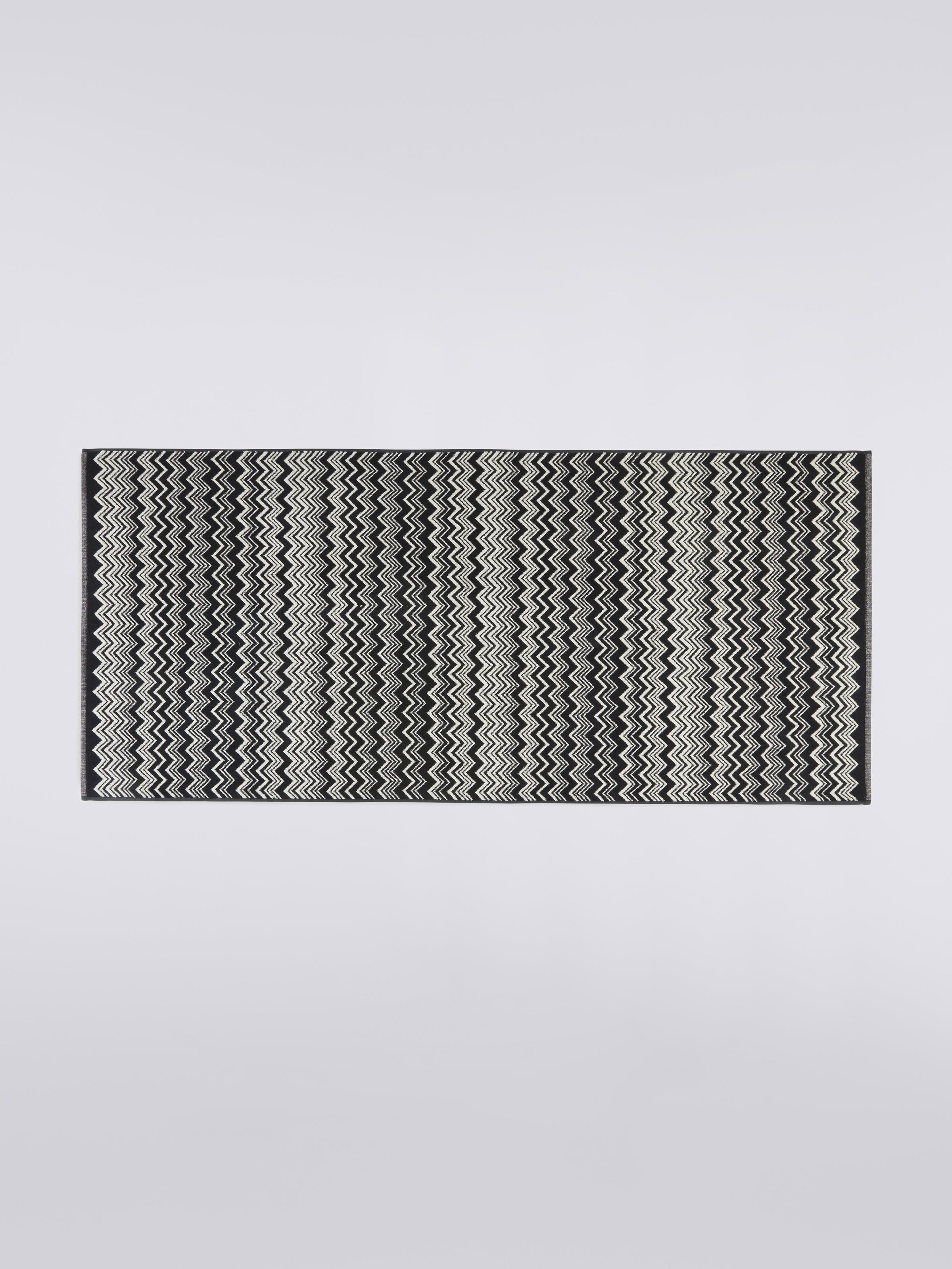 Keith Alfombra 70X160, Negro & Blanco - 0