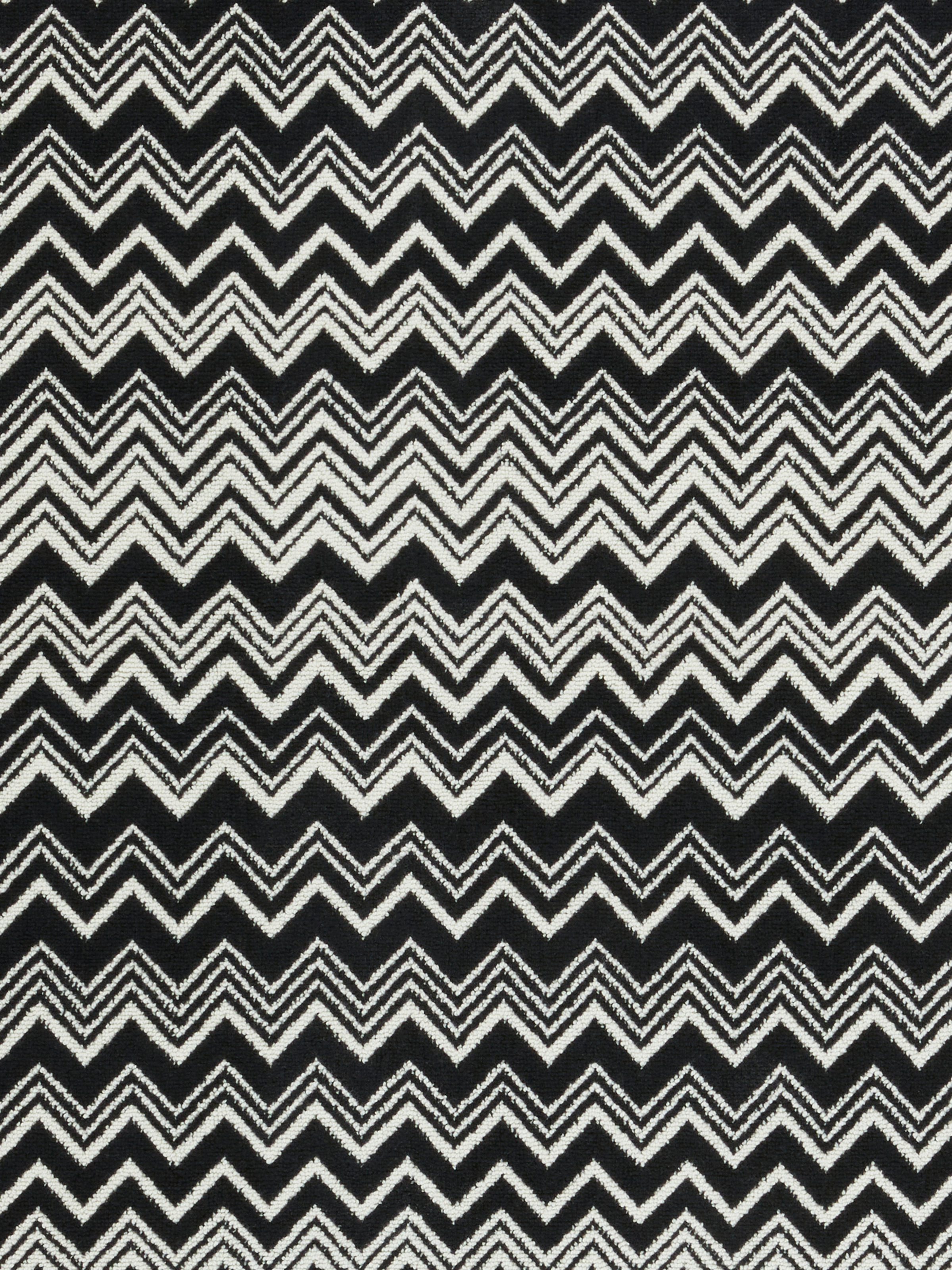 Keith Bath Mat 70X160, Black & White - 2