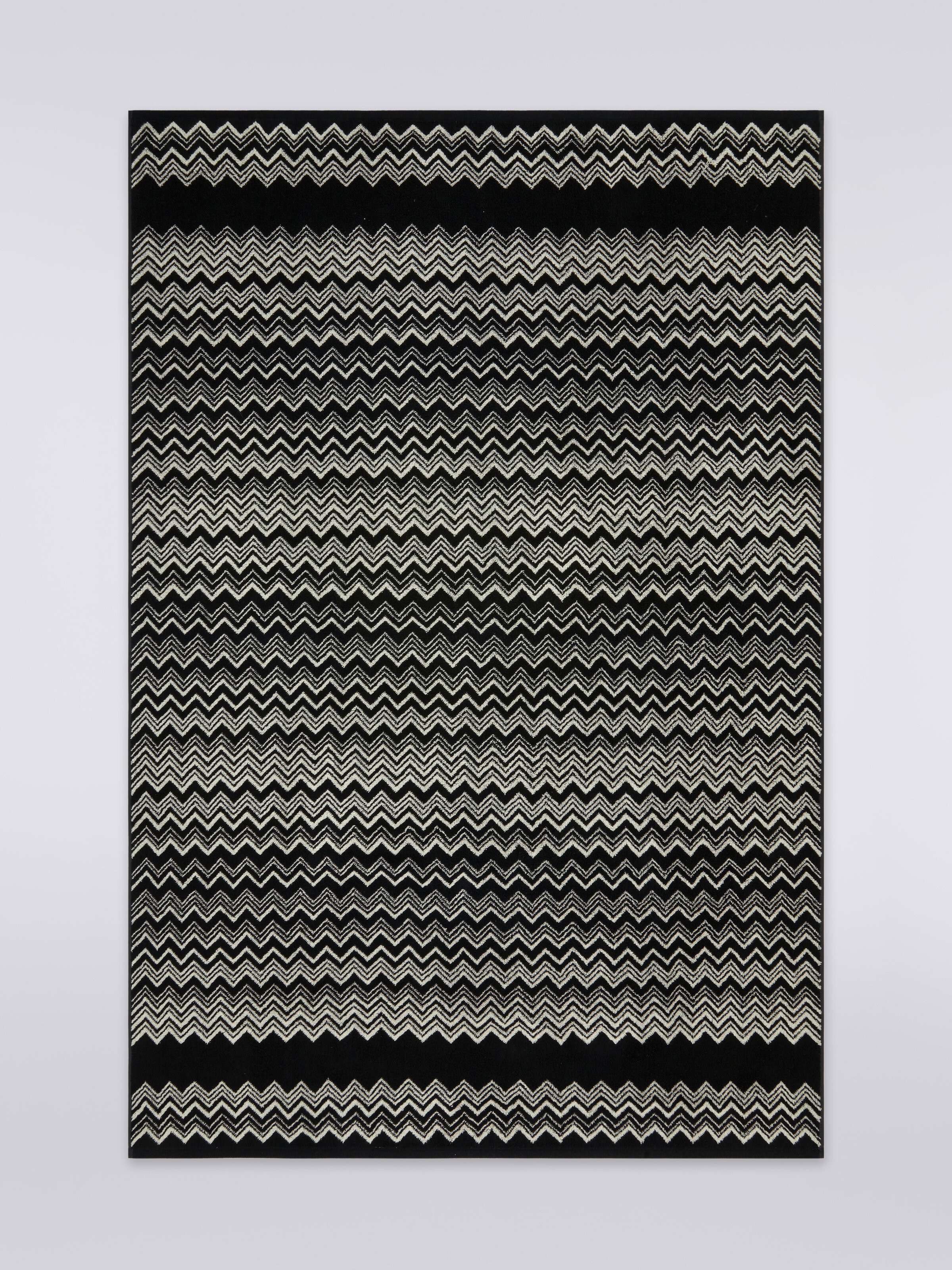 Keith Drap De Plage 100X150, Noir & Blanc - 1