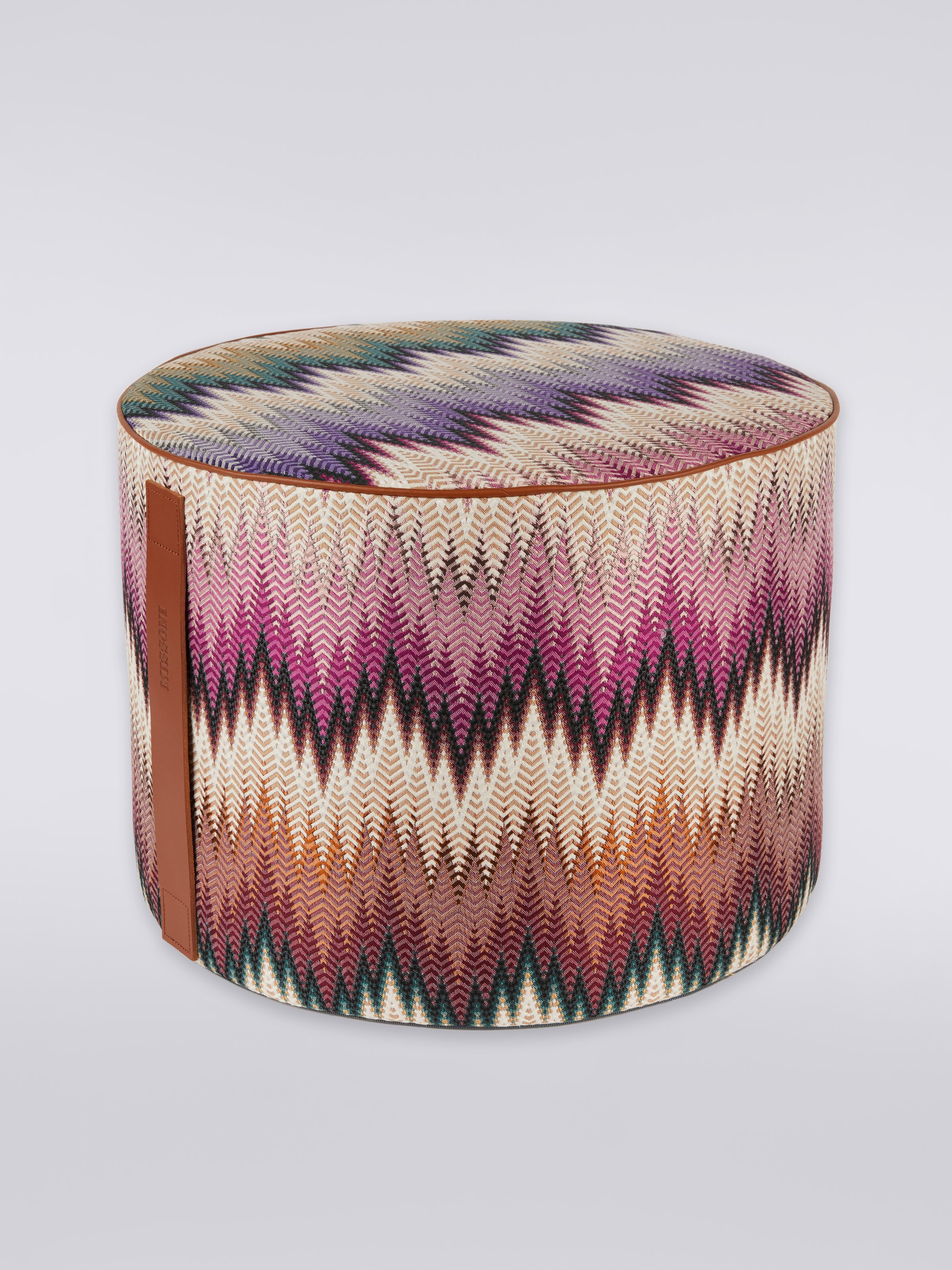 Phrae Cylinder Pouf 40X30, Multicoloured  - 0