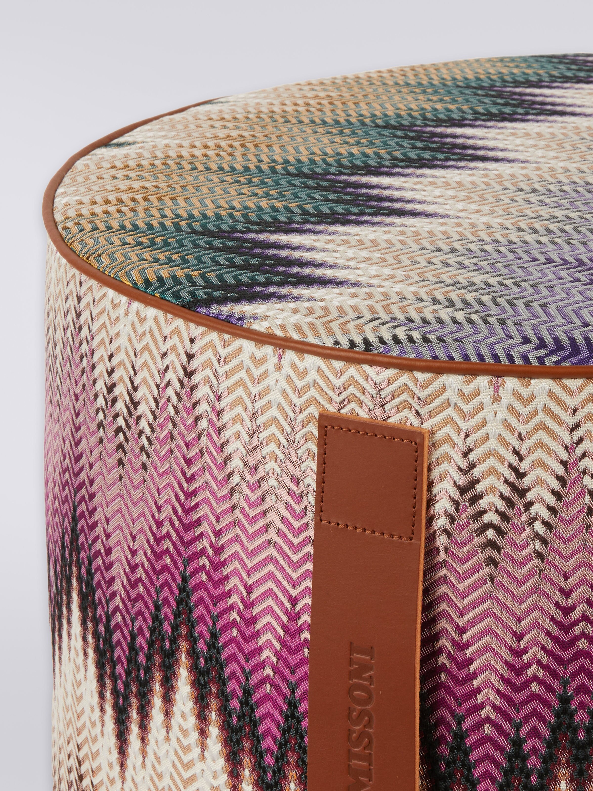 Phrae Cylinder Pouf 40X30, Multicoloured  - 2