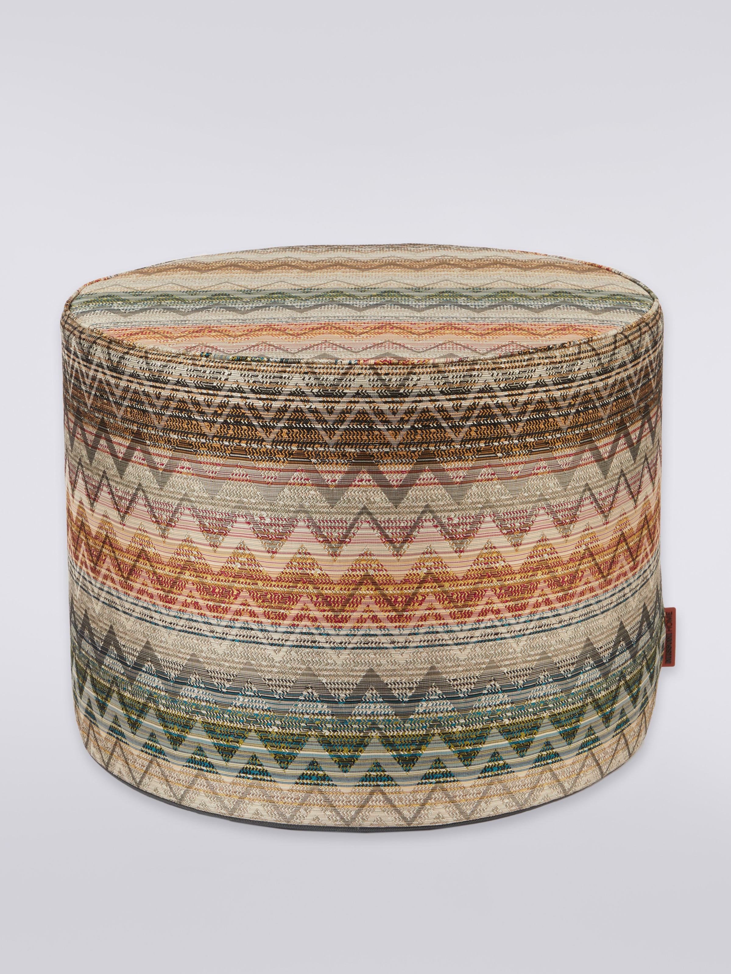 Yate Cylinder Pouf 40X30, Multicoloured  - 0