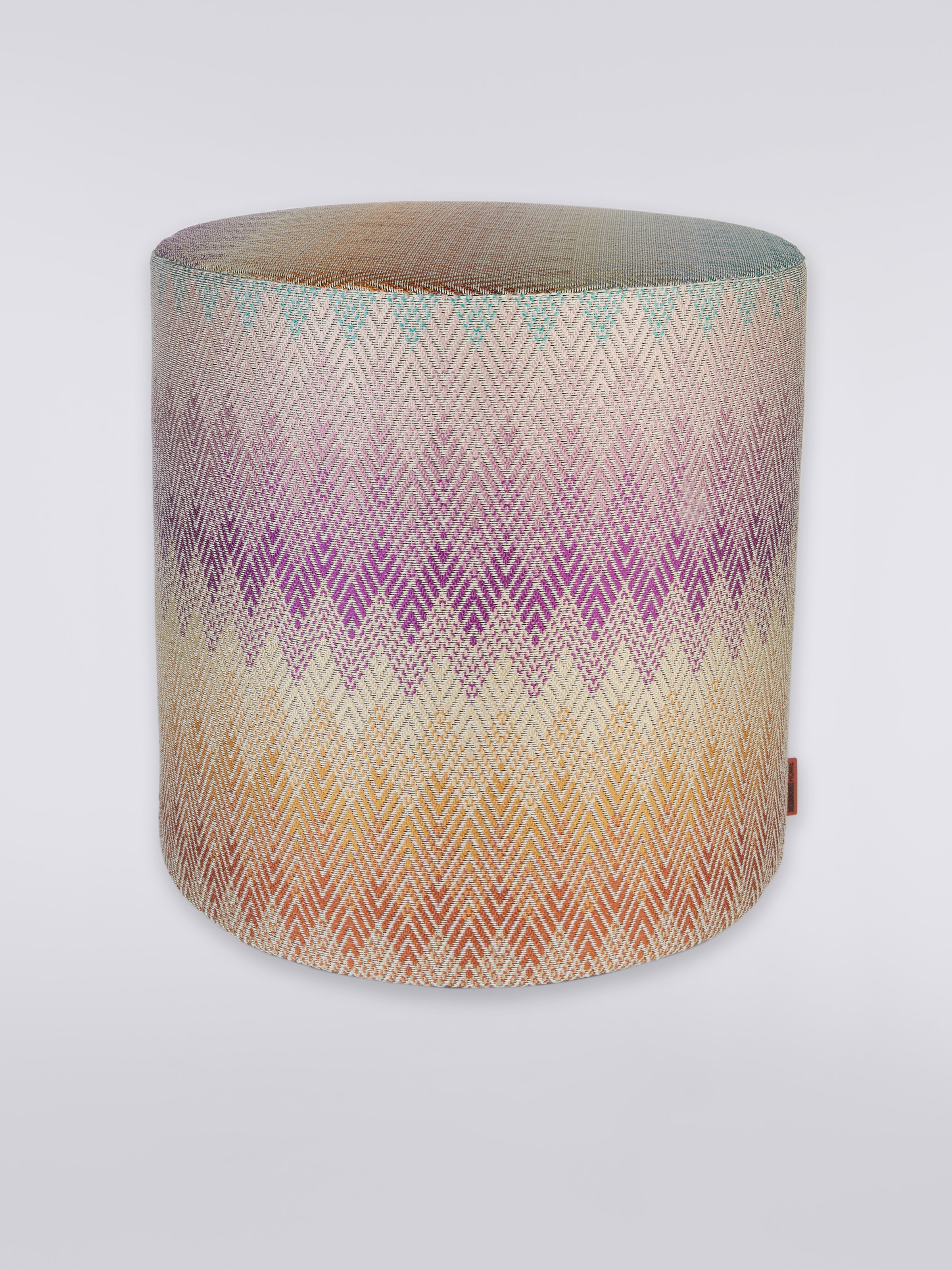 Yamagata Pouf Cylindrique 45X45, Multicolore  - 0