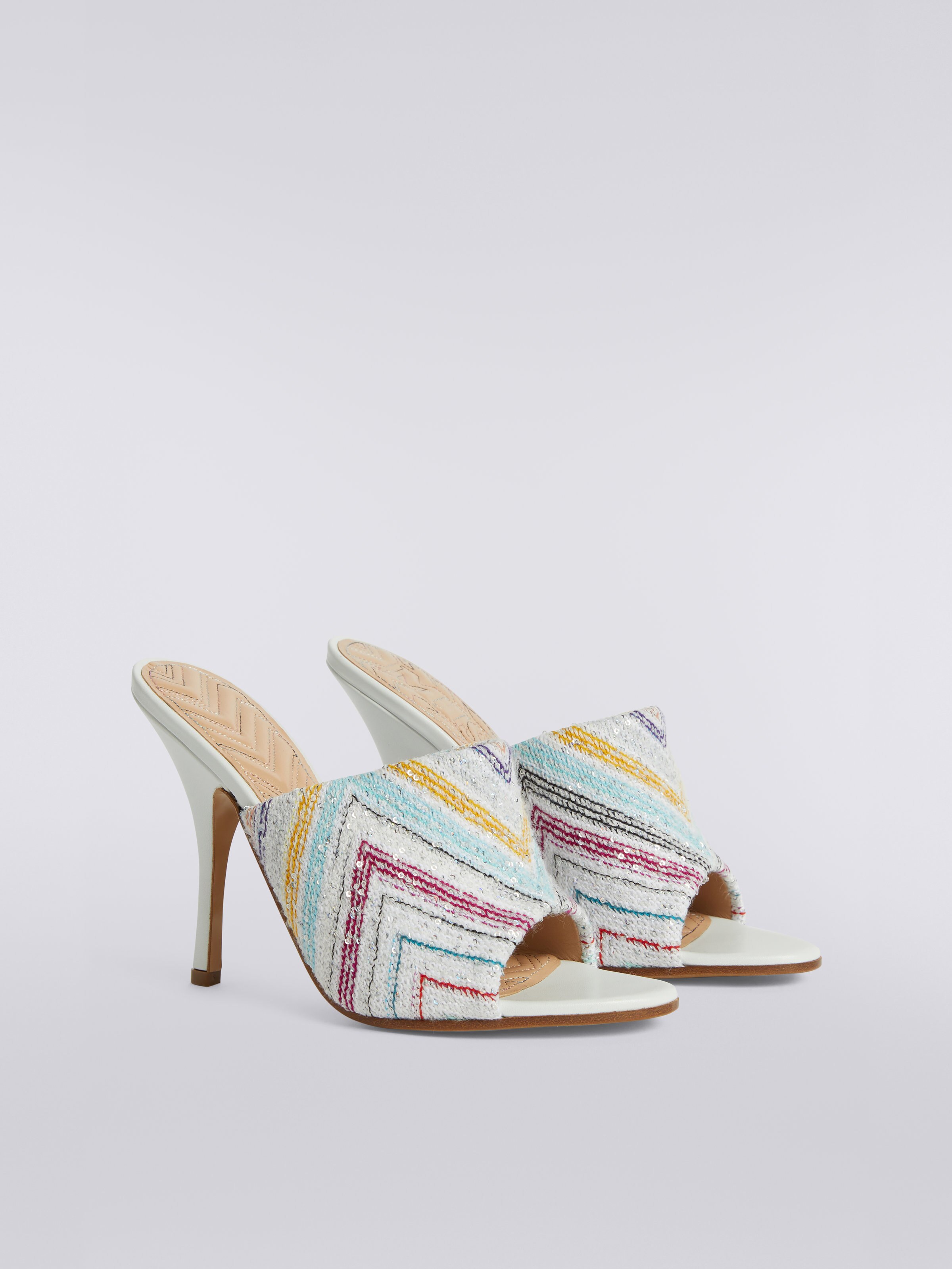 Multicoloured heels outlet