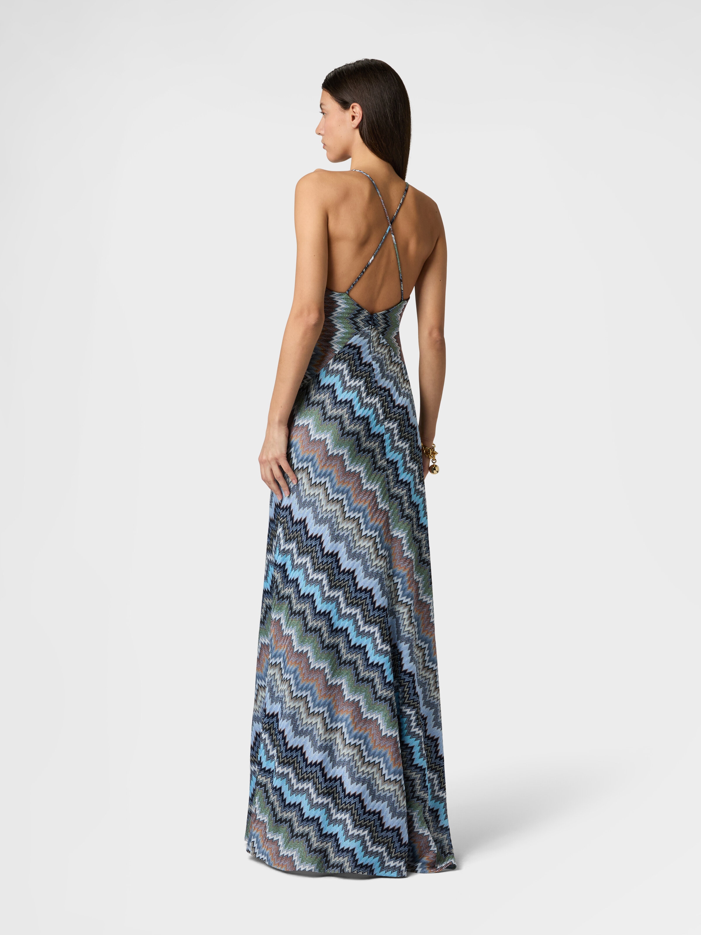fishnet long sleeve dress Fishnet Crochet Maxi Midi Dress Low Back Long Sleeve Scoop Neck Bikini –  Made4Walkin main image 1