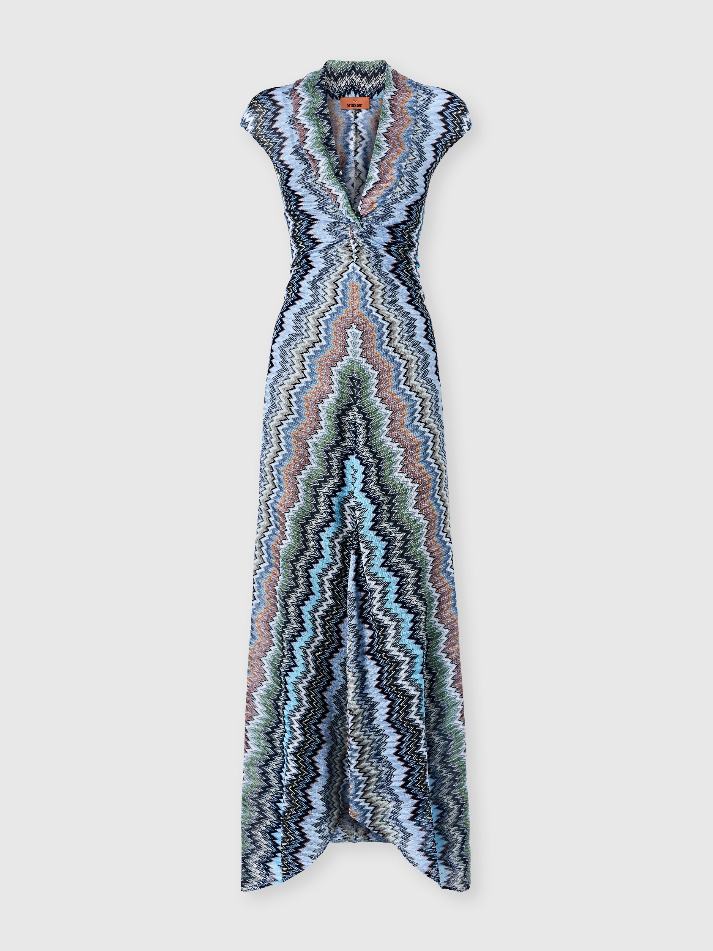 green chevron maxi dress Malvern Maxi Dress Green