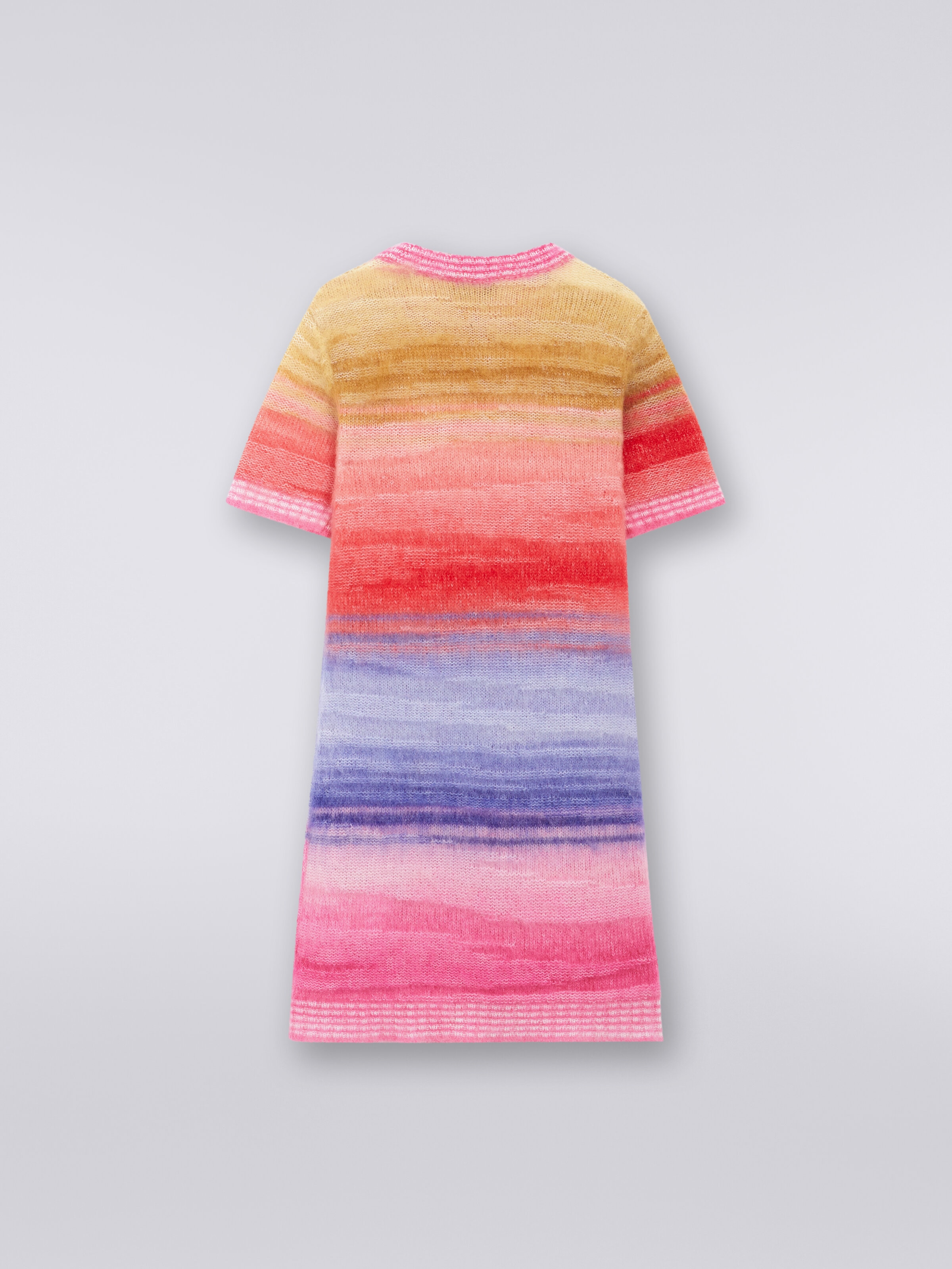Vestido en mezcla de alpaca y mohair, Multicolor  - 1