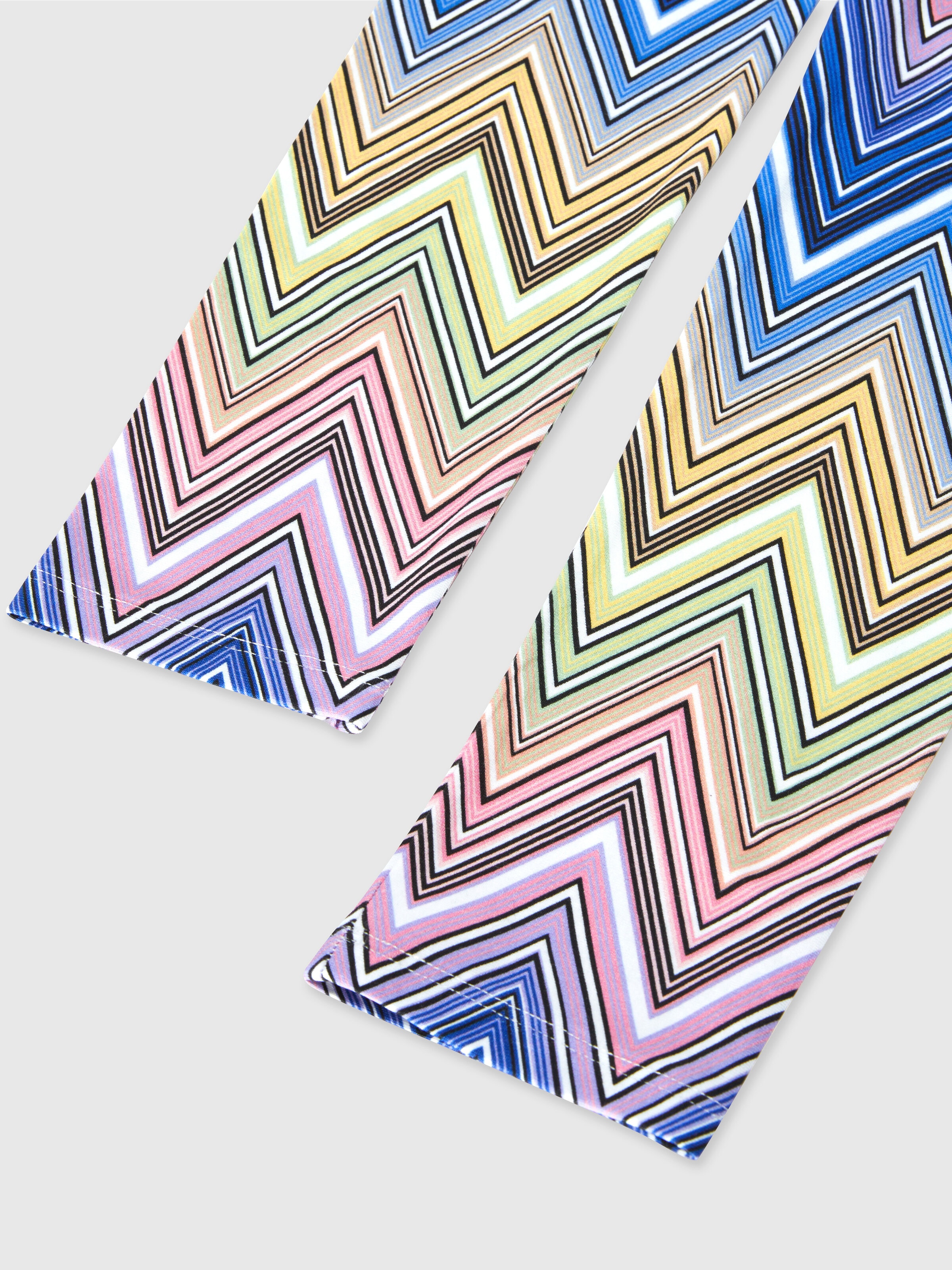 Cotton chevron leggings, Multicoloured  - 2