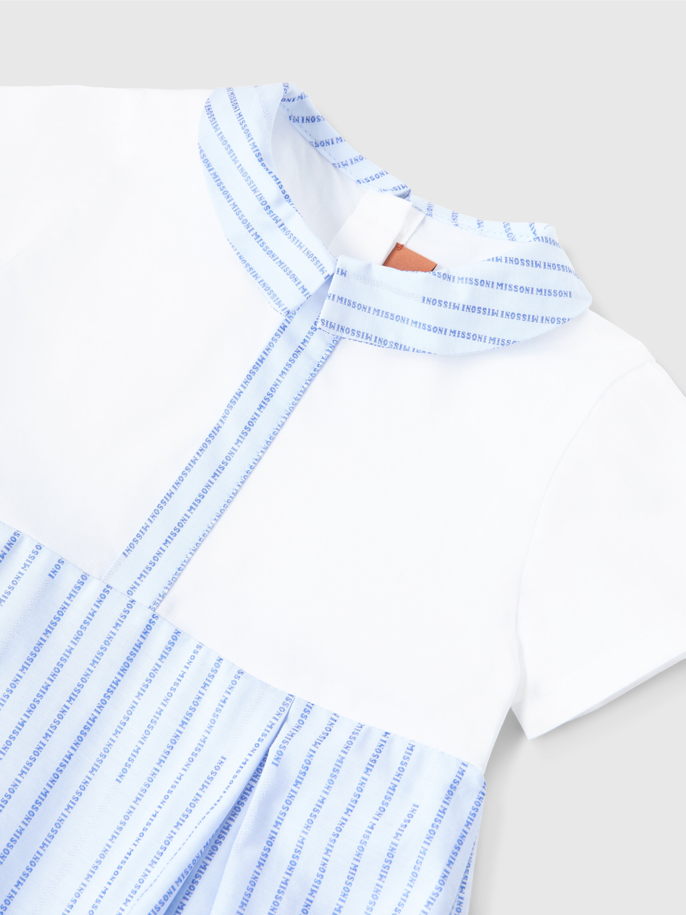 Tutina con logo Missoni, Azzurro - 2
