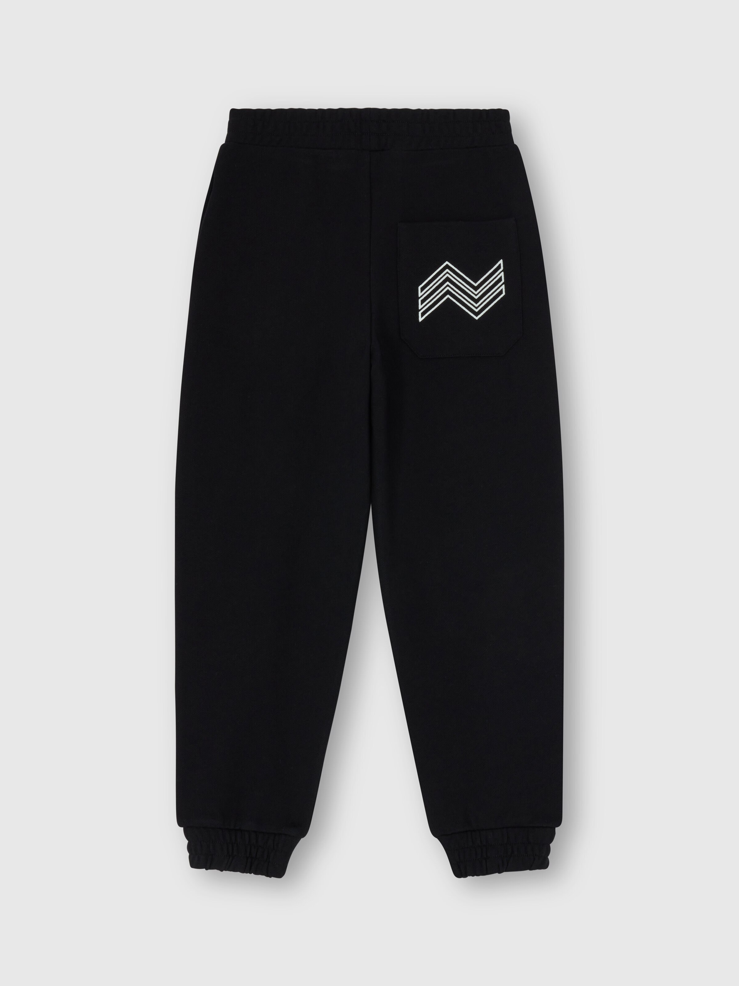 Cotton sweatpants, Black - 1
