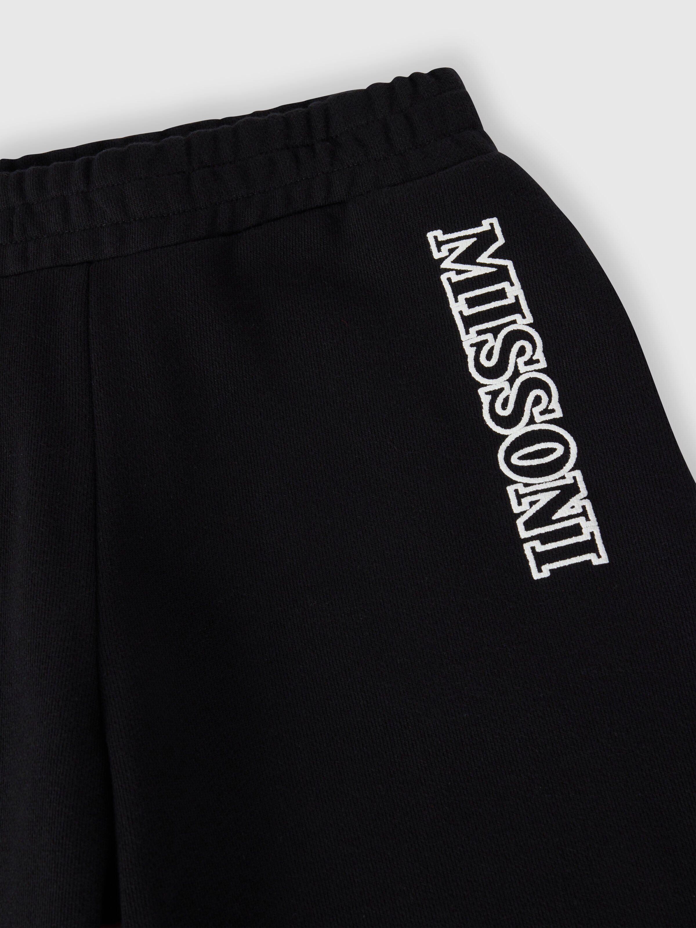 Cotton sweatpants, Black - 2