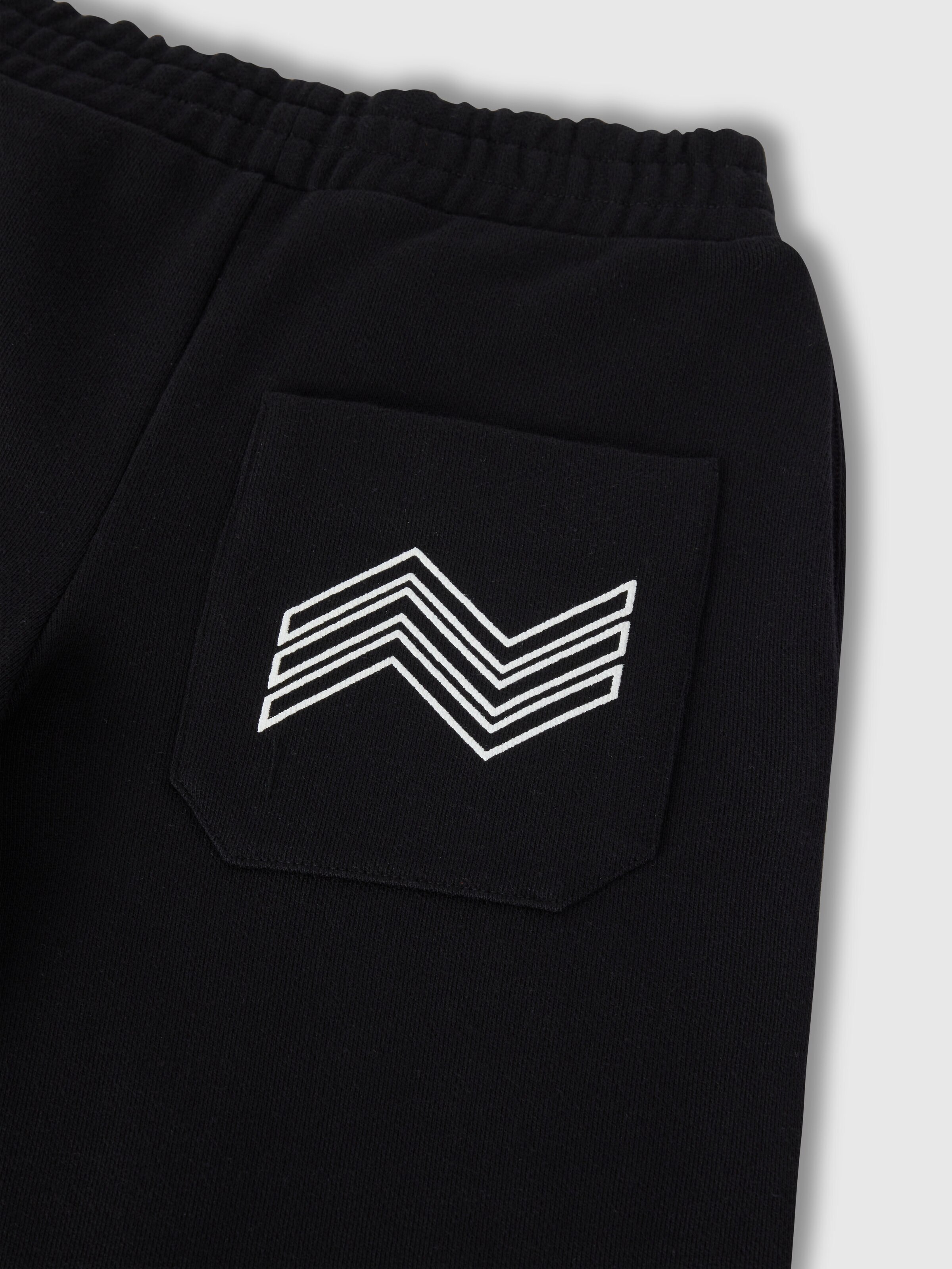 Cotton sweatpants, Black - 3