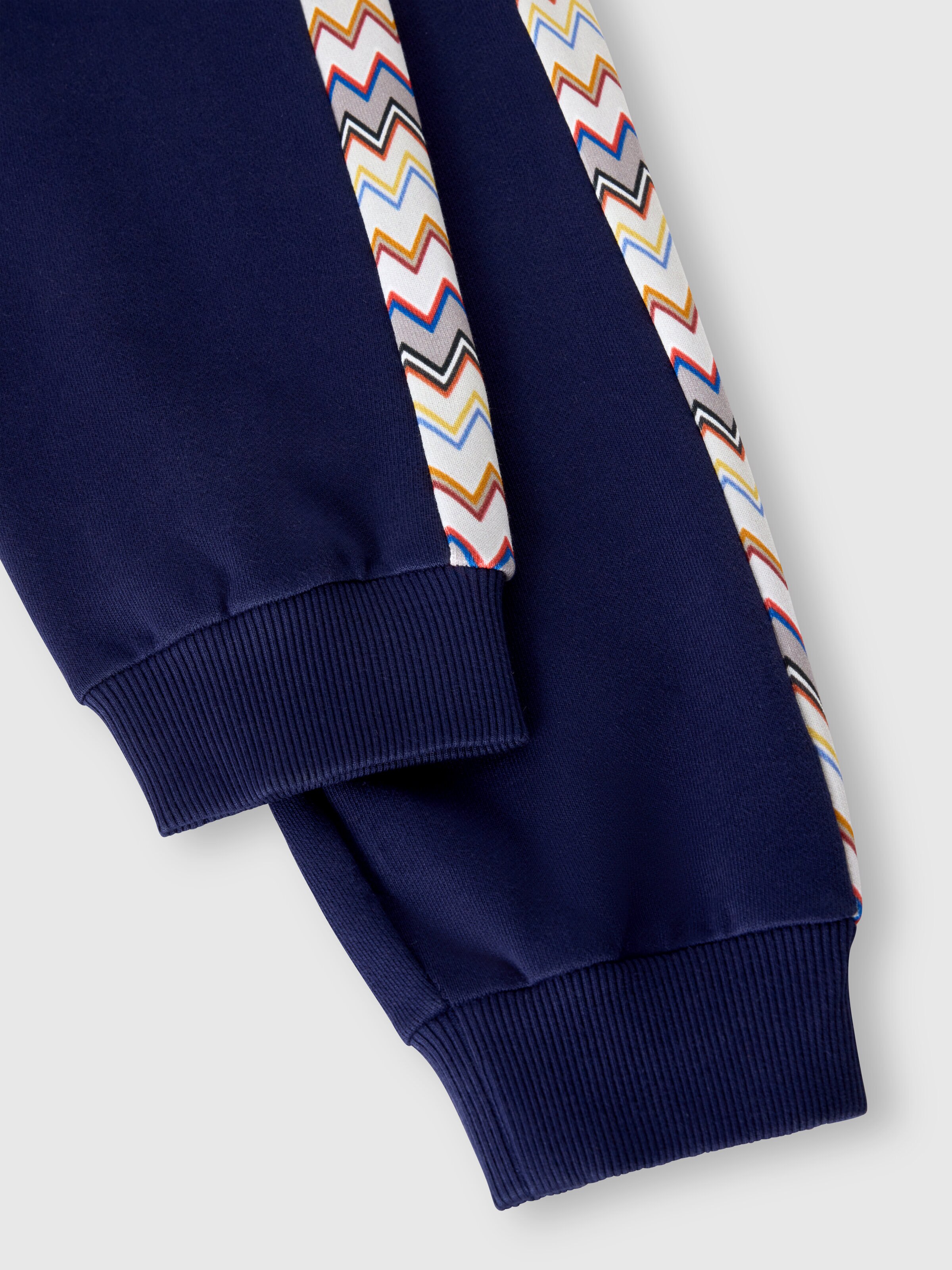 Sweatpants in pure cotton, Multicoloured  - 3