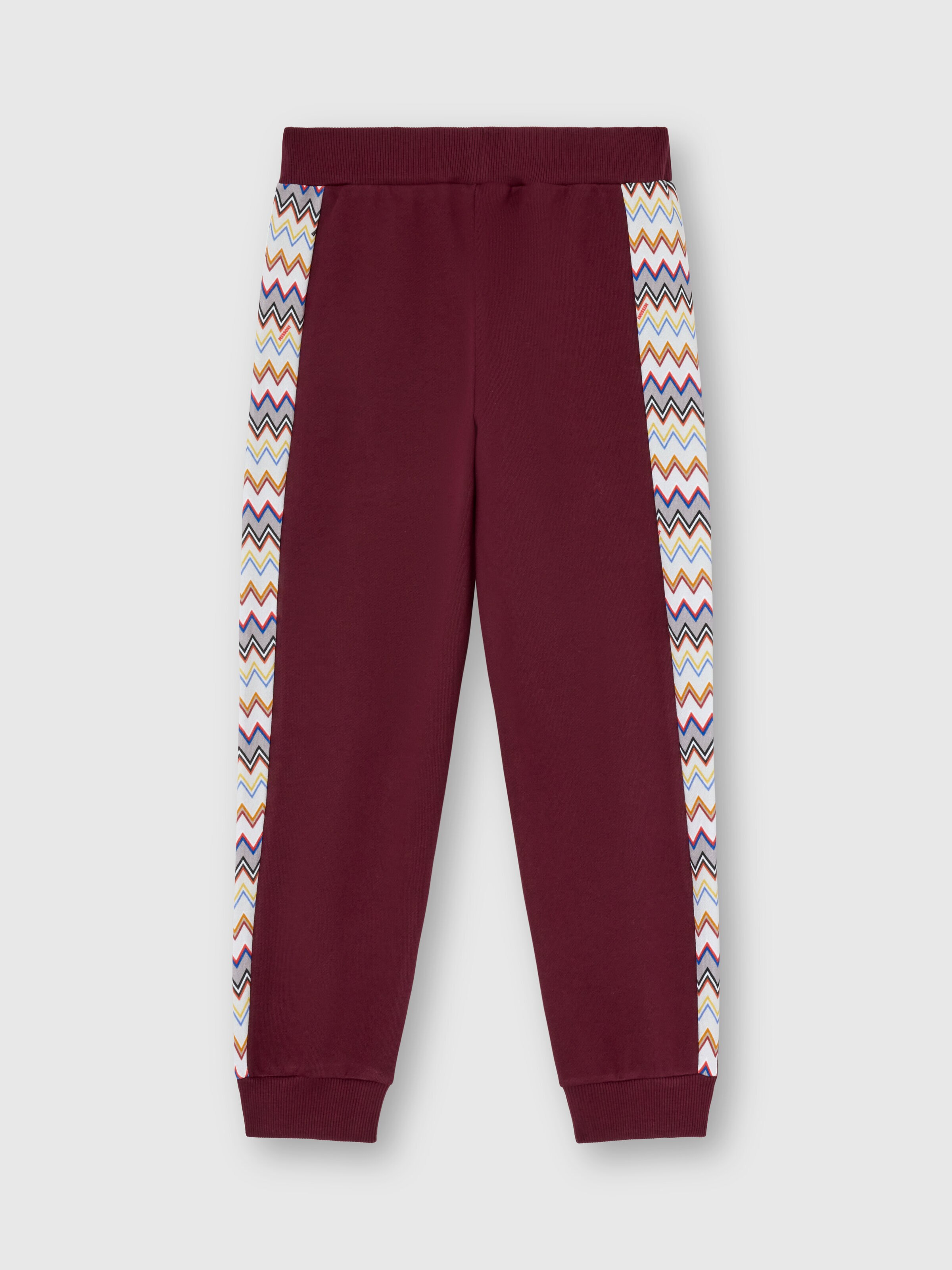 Sweatpants in pure cotton, Multicoloured  - 1