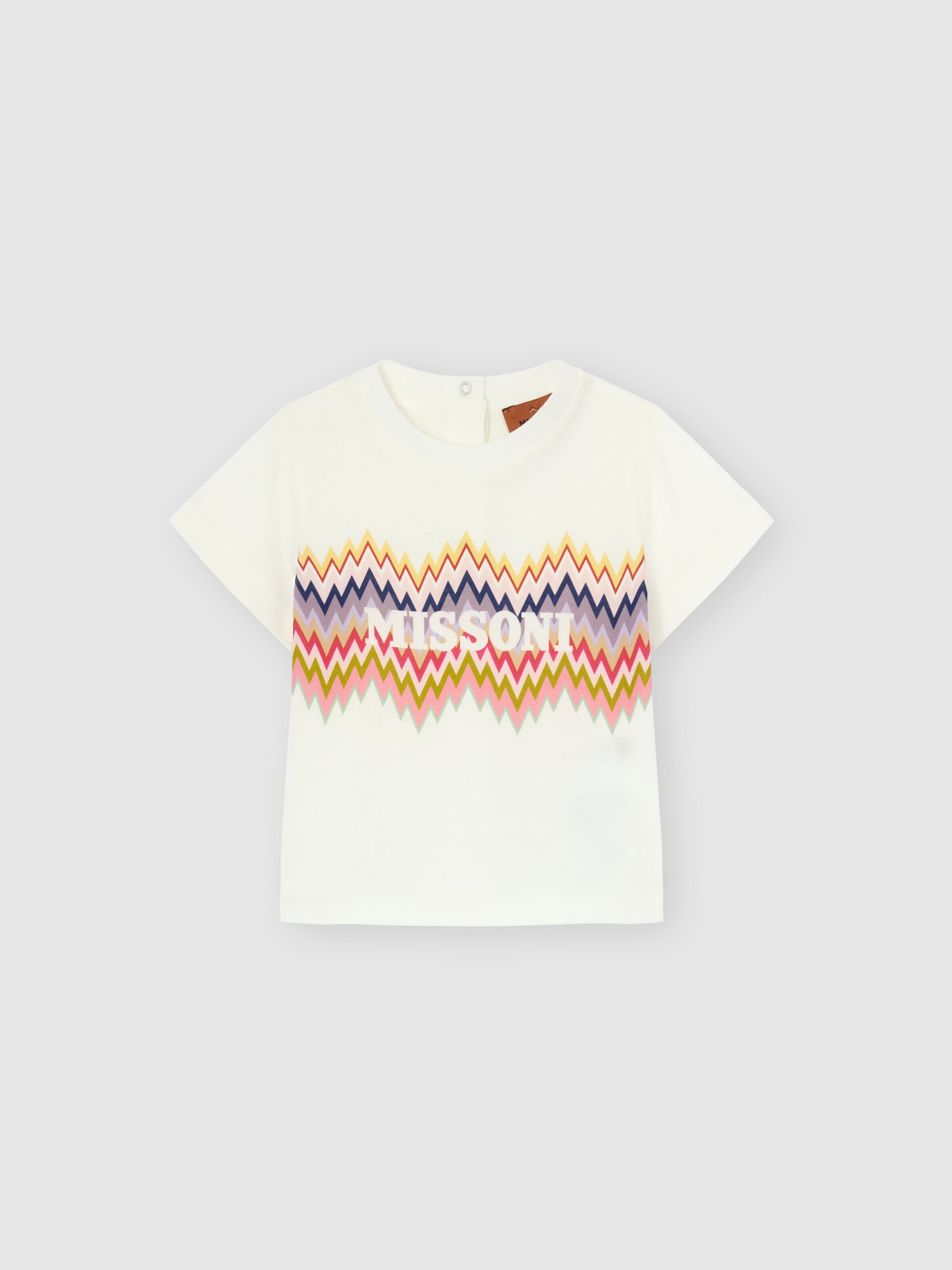 Cotton T-shirt, Multicoloured  - 0