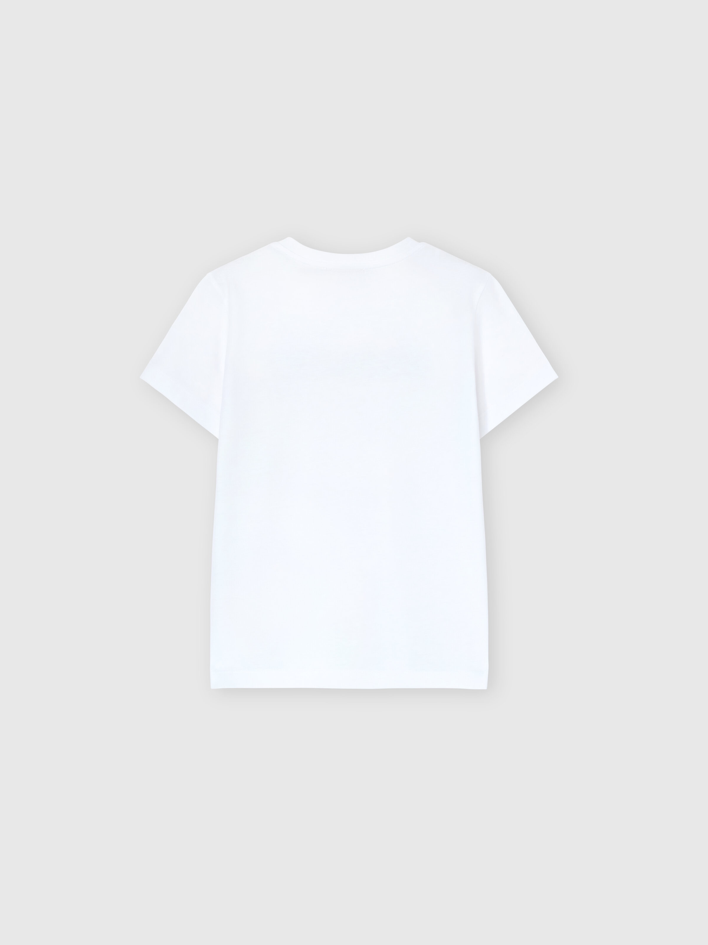 T-shirt in 100% cotton, White  - 1