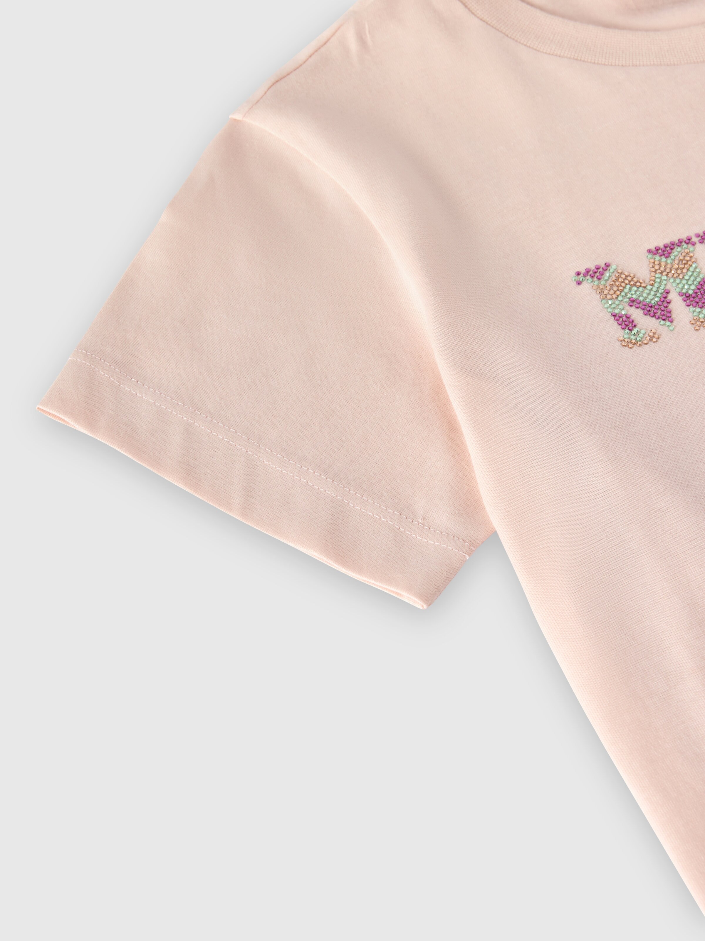 T-shirt en 100 % coton, Rose  - 3