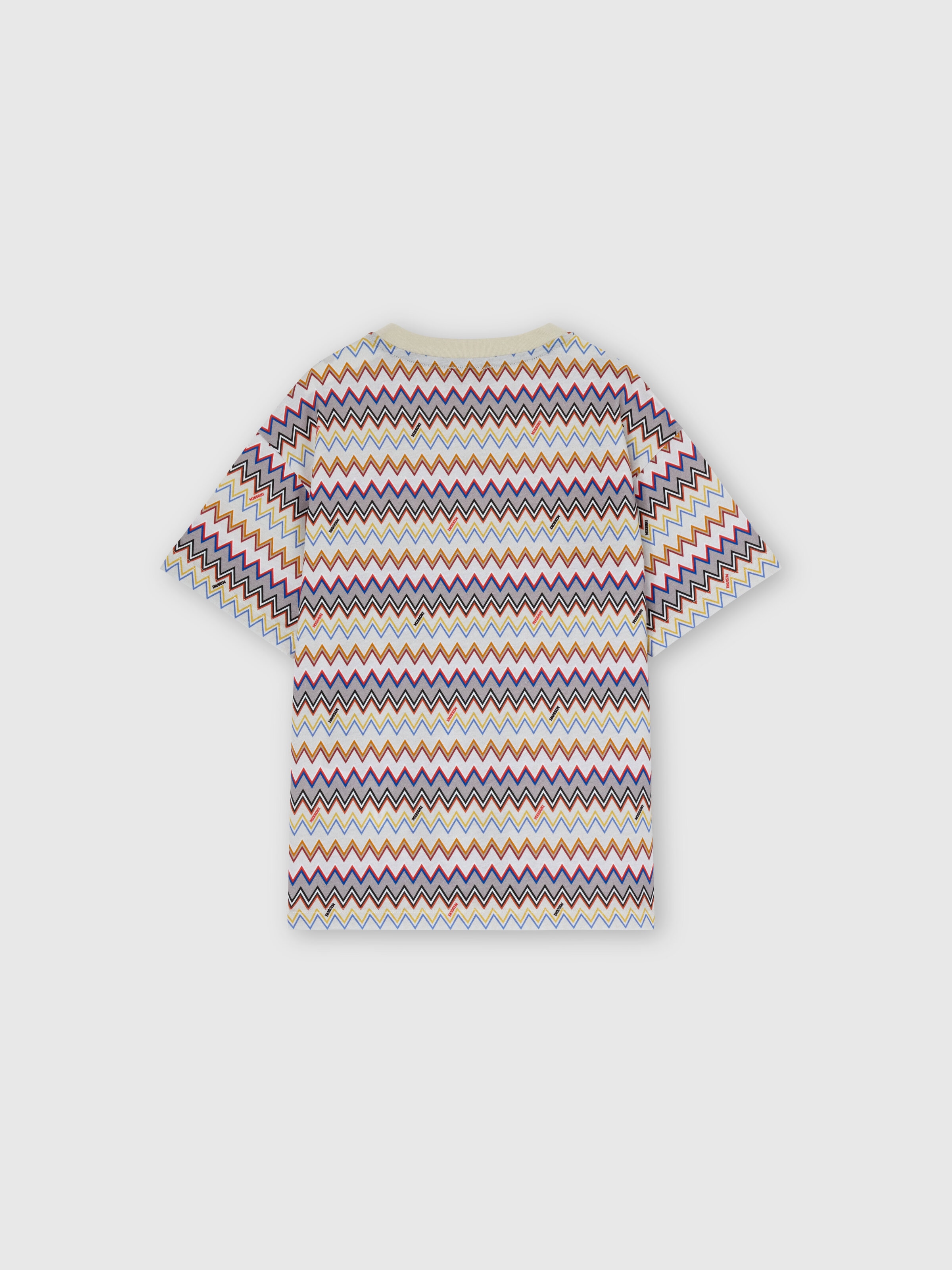 T-Shirt aus Baumwolle, Mehrfarbig  - 1