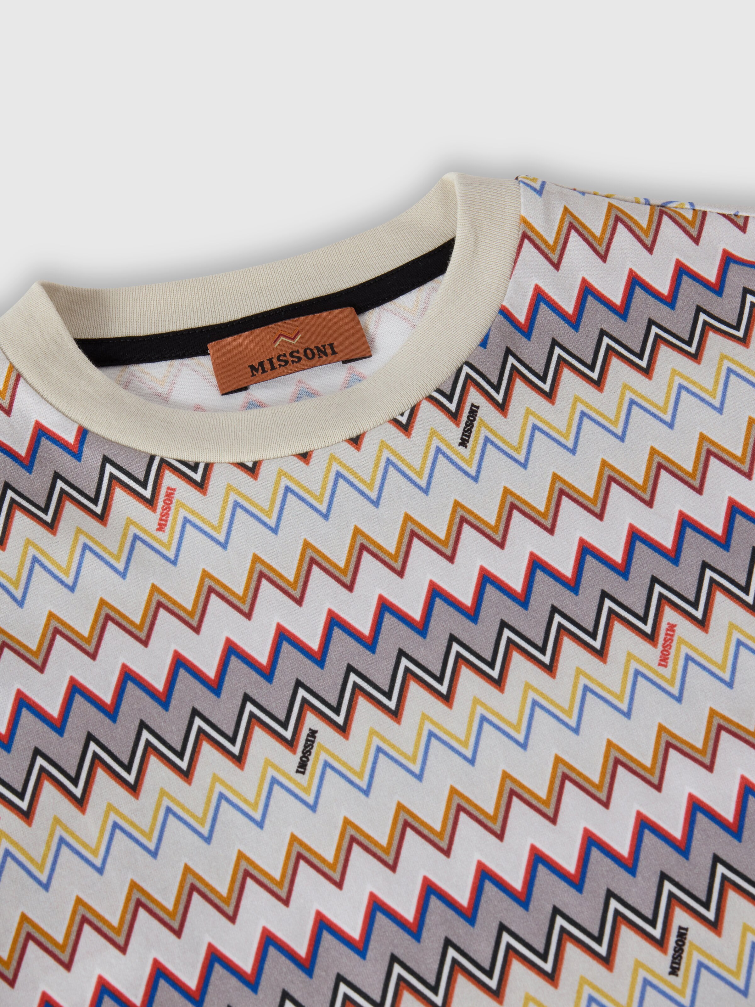 T-Shirt aus Baumwolle, Mehrfarbig  - 2
