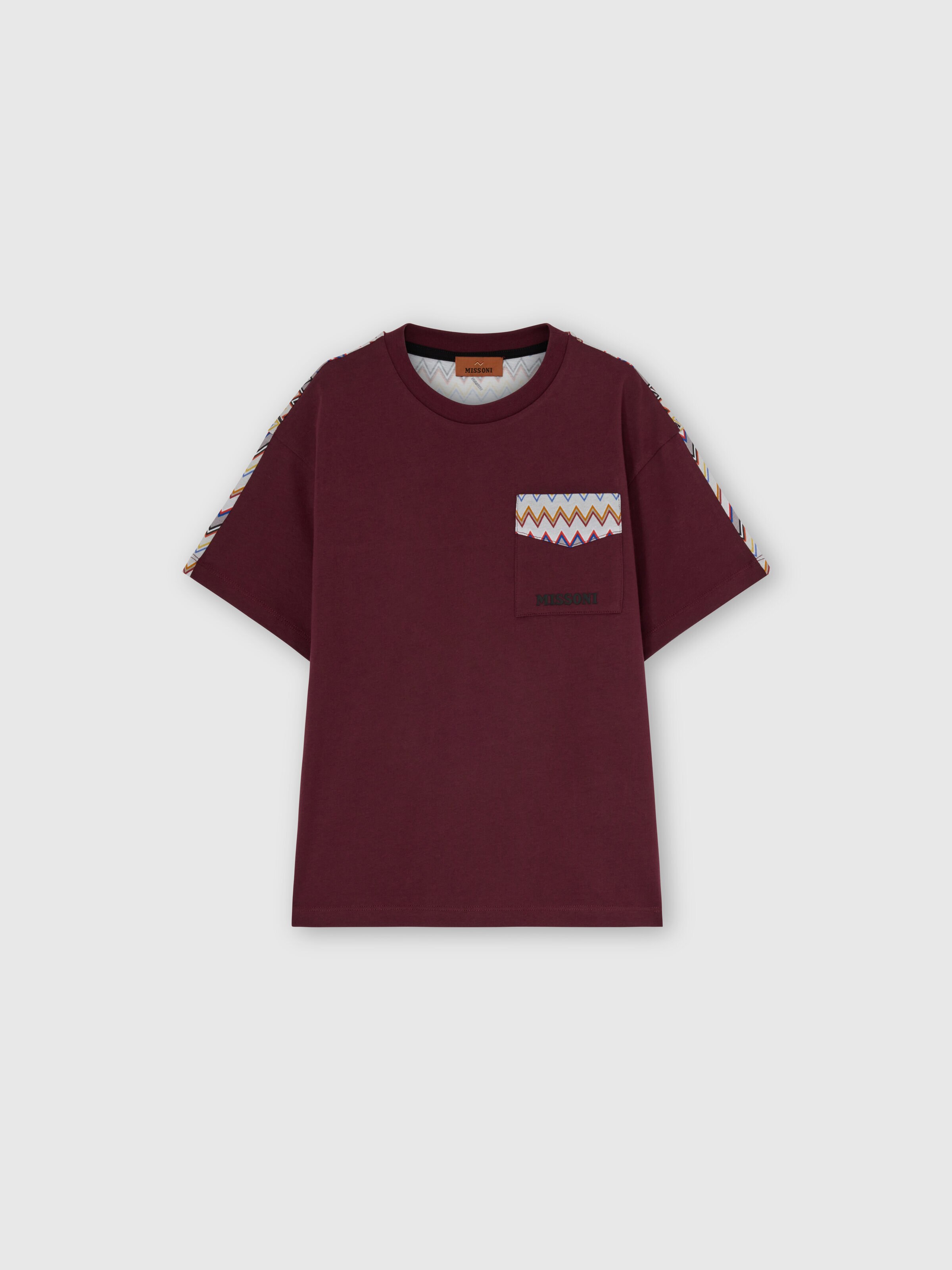 Camiseta de puro algodón, Multicolor  - 0