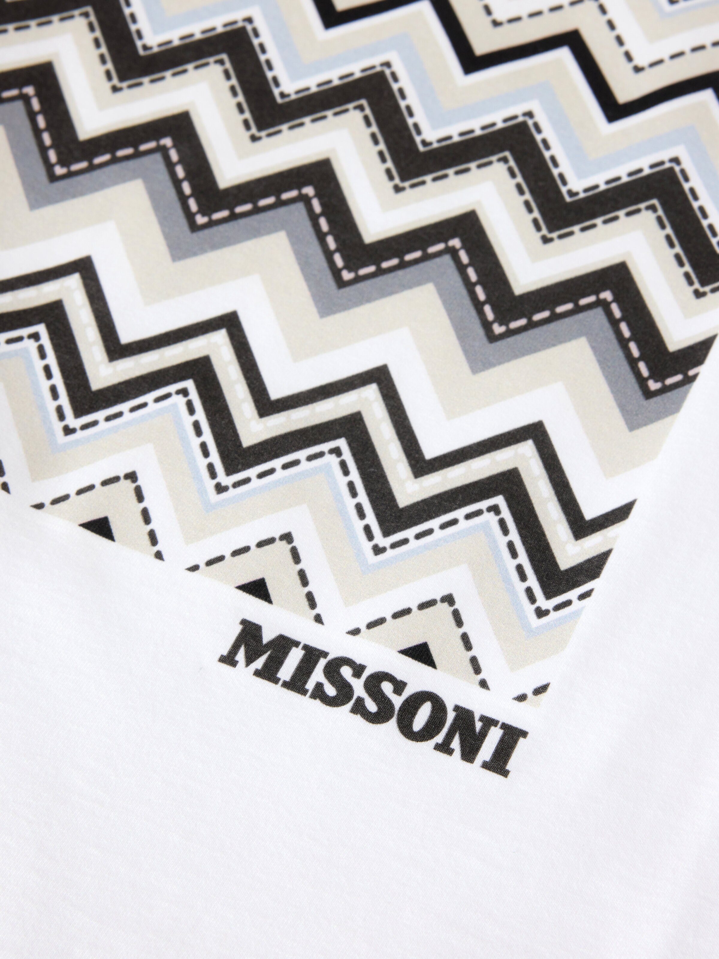 Cotton T-shirt, White  - 3