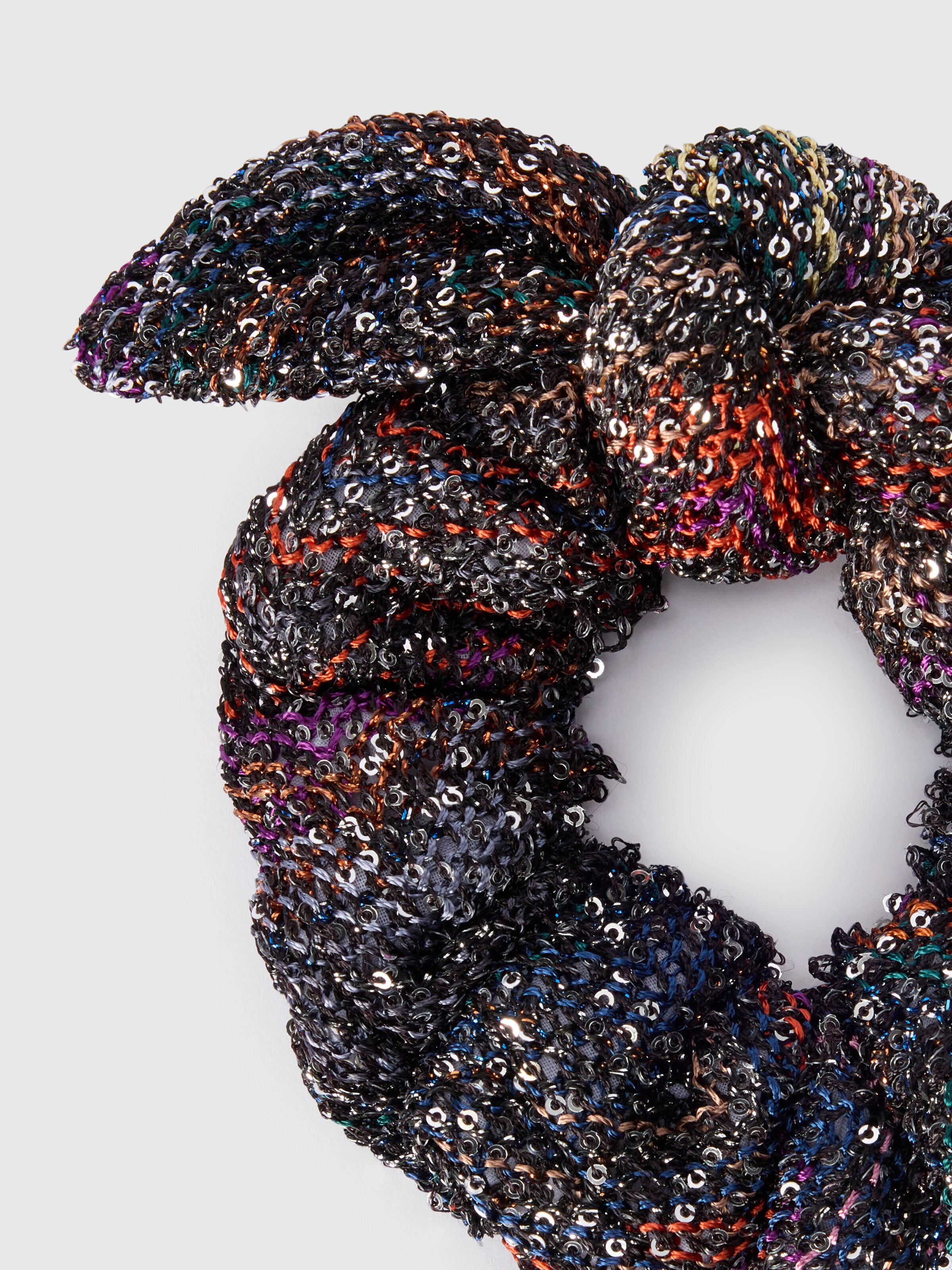 Headband in cotton-lamé blend, Multicoloured  - 1