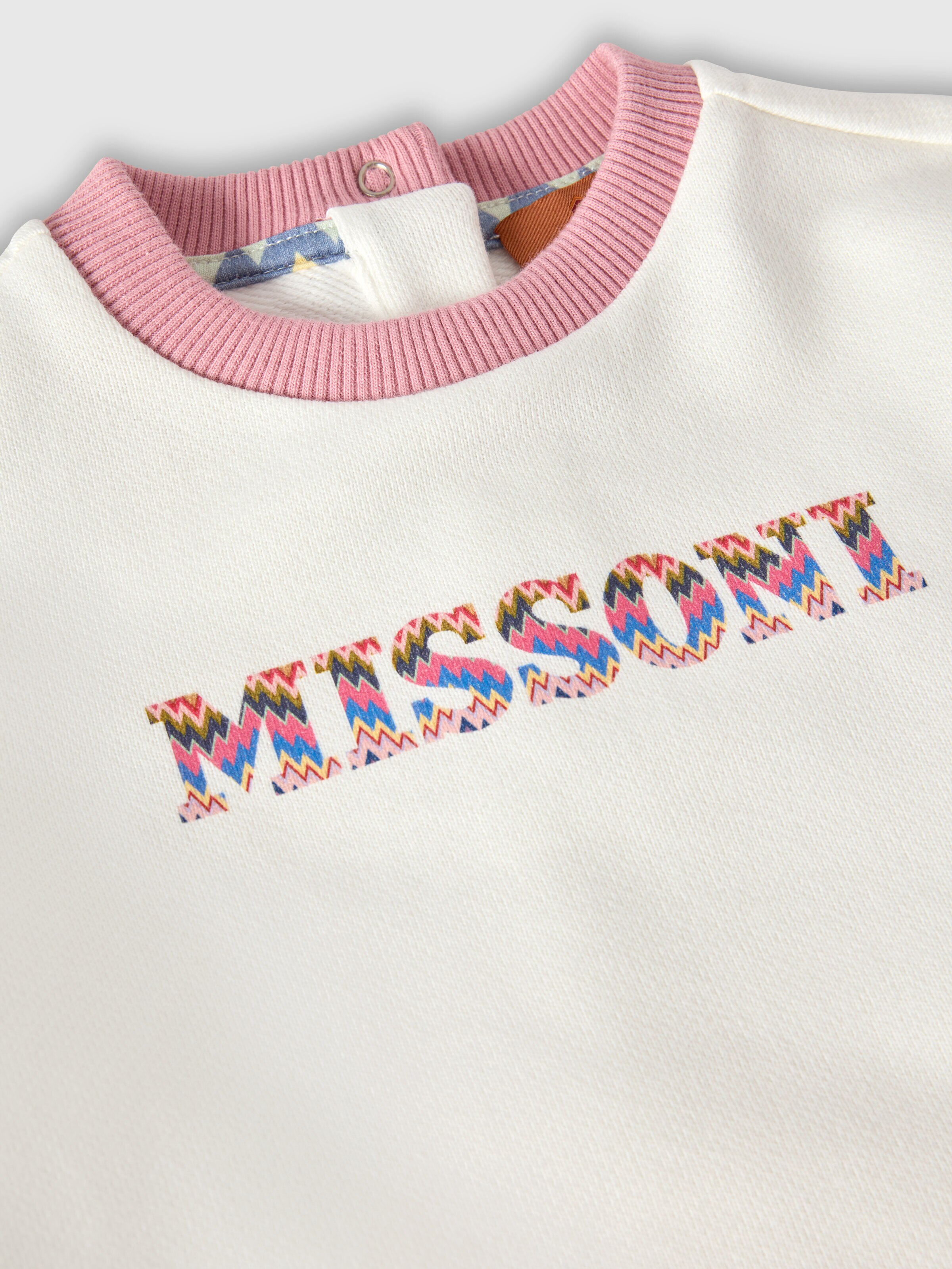 Cotton crewneck sweatshirt, Multicoloured  - 2