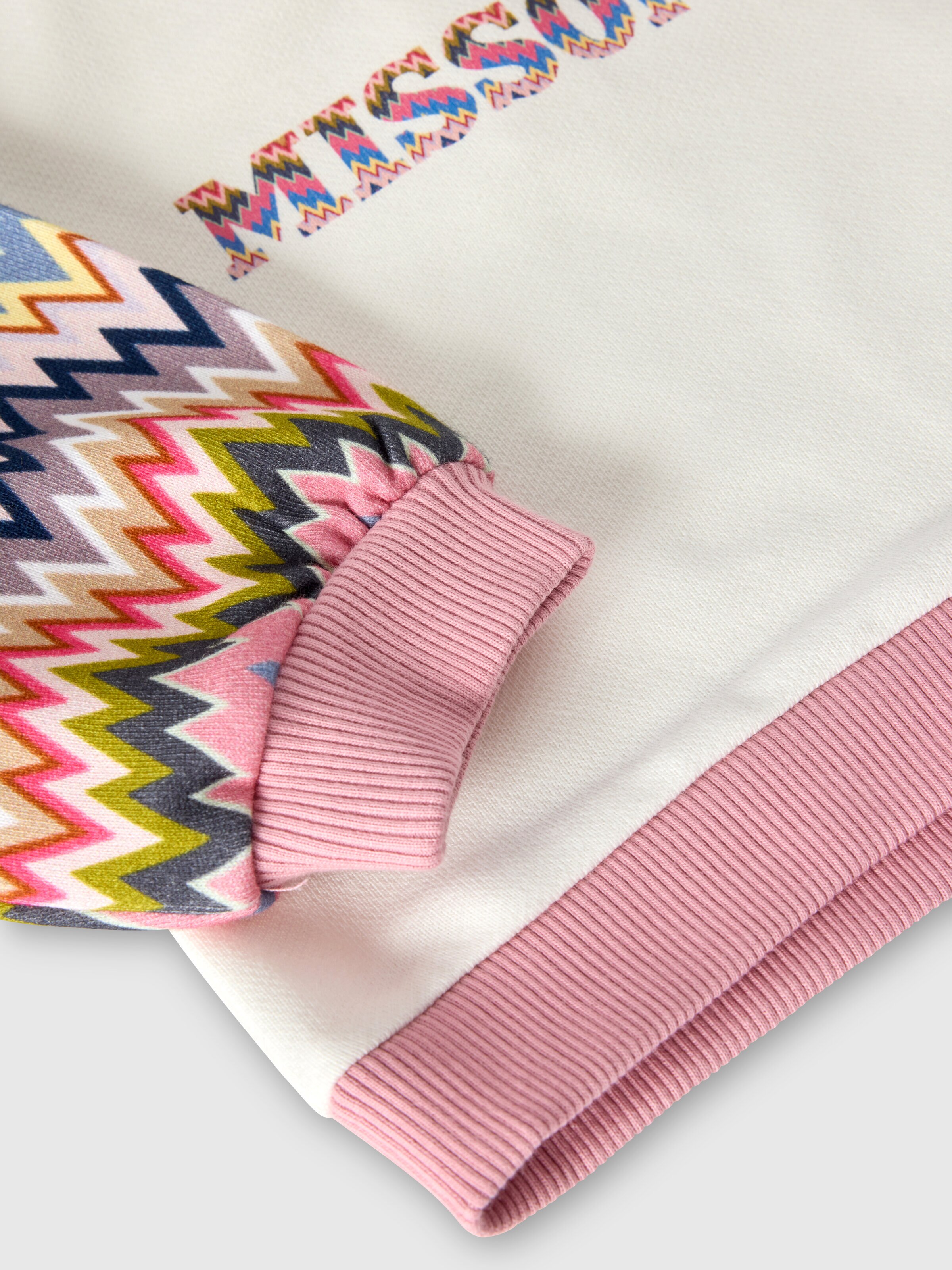 Cotton crewneck sweatshirt, Multicoloured  - 3