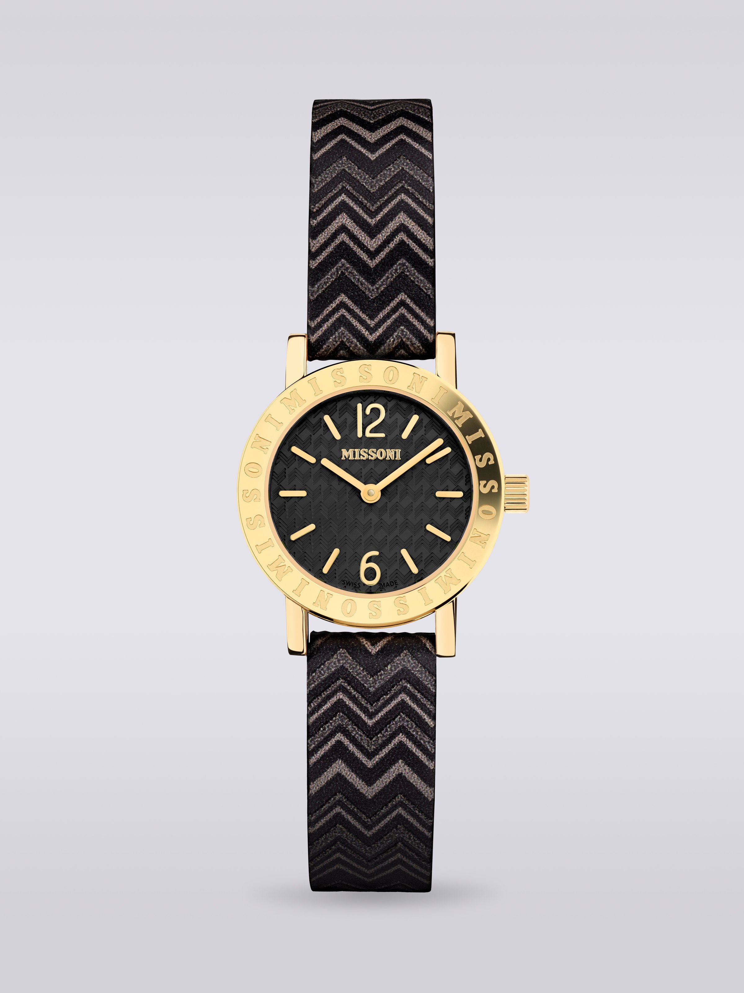 Missoni Estate 27mm watch, Black    - 0