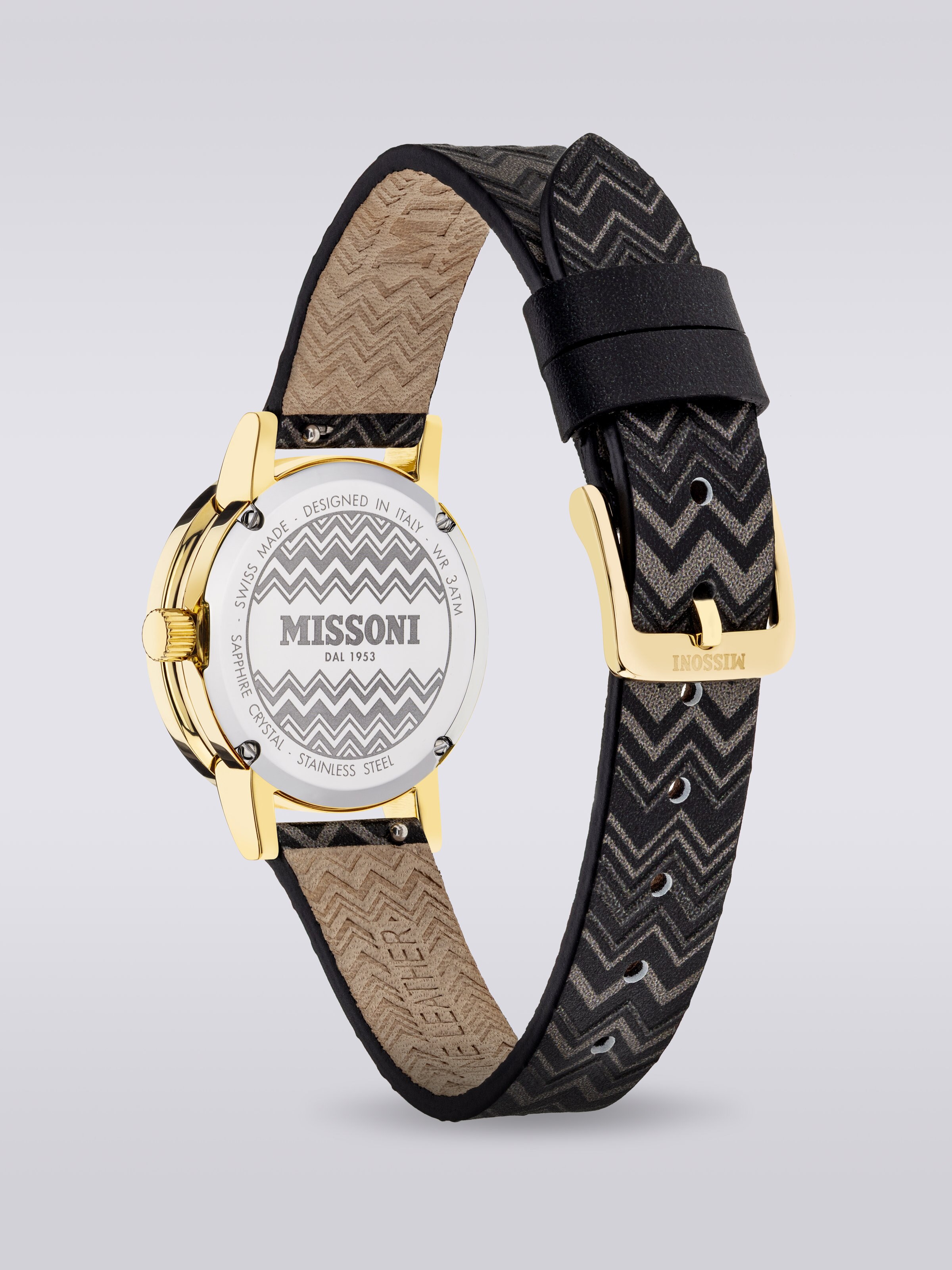 Missoni Estate 27mm watch, Black    - 2