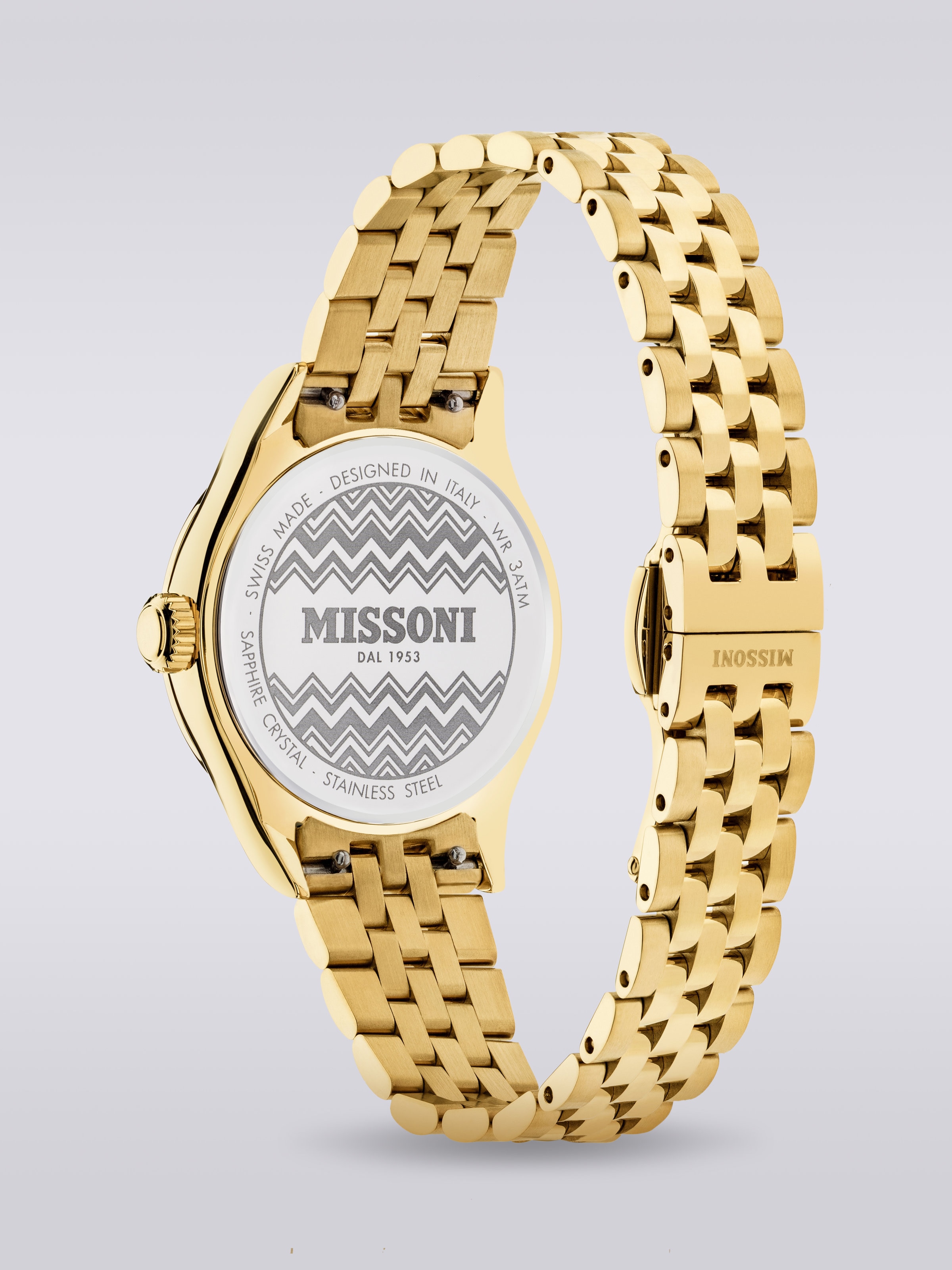 Orologio Missoni Classic da 34mm , Oro - 2