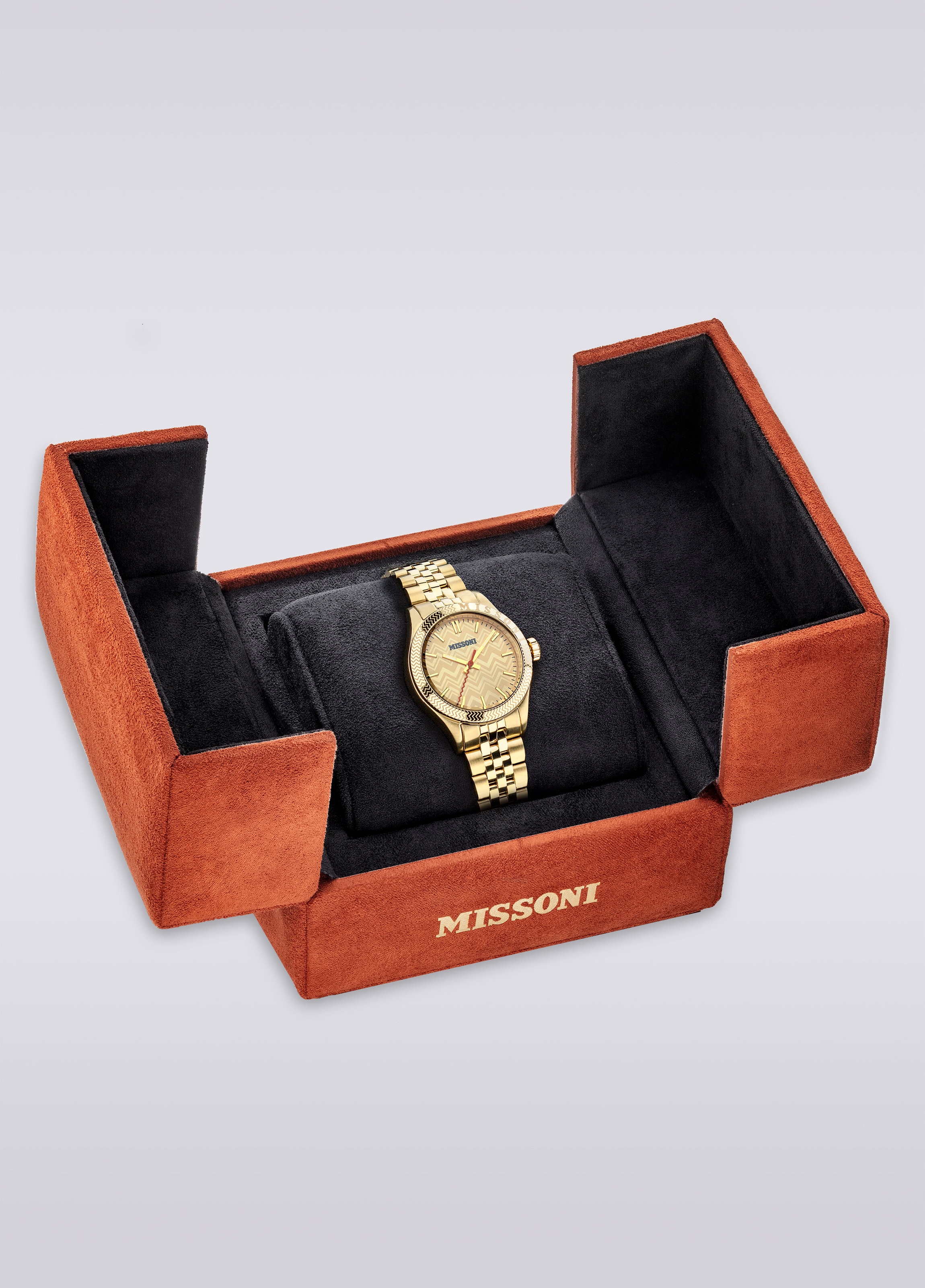 Missoni Classic 34mm watch , Gold - 4