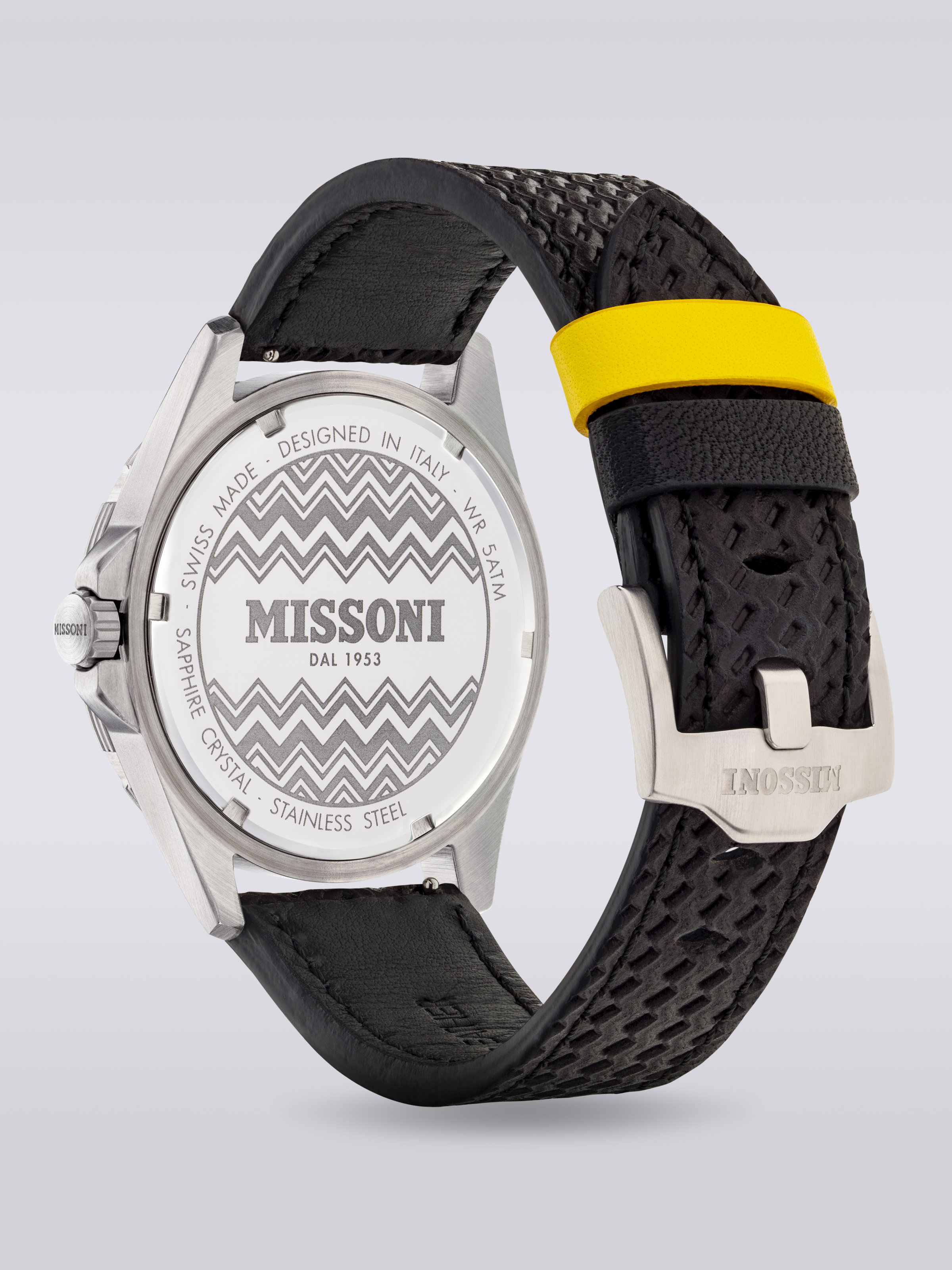 Reloj Missoni Gmt 43mm, Negro    - 2
