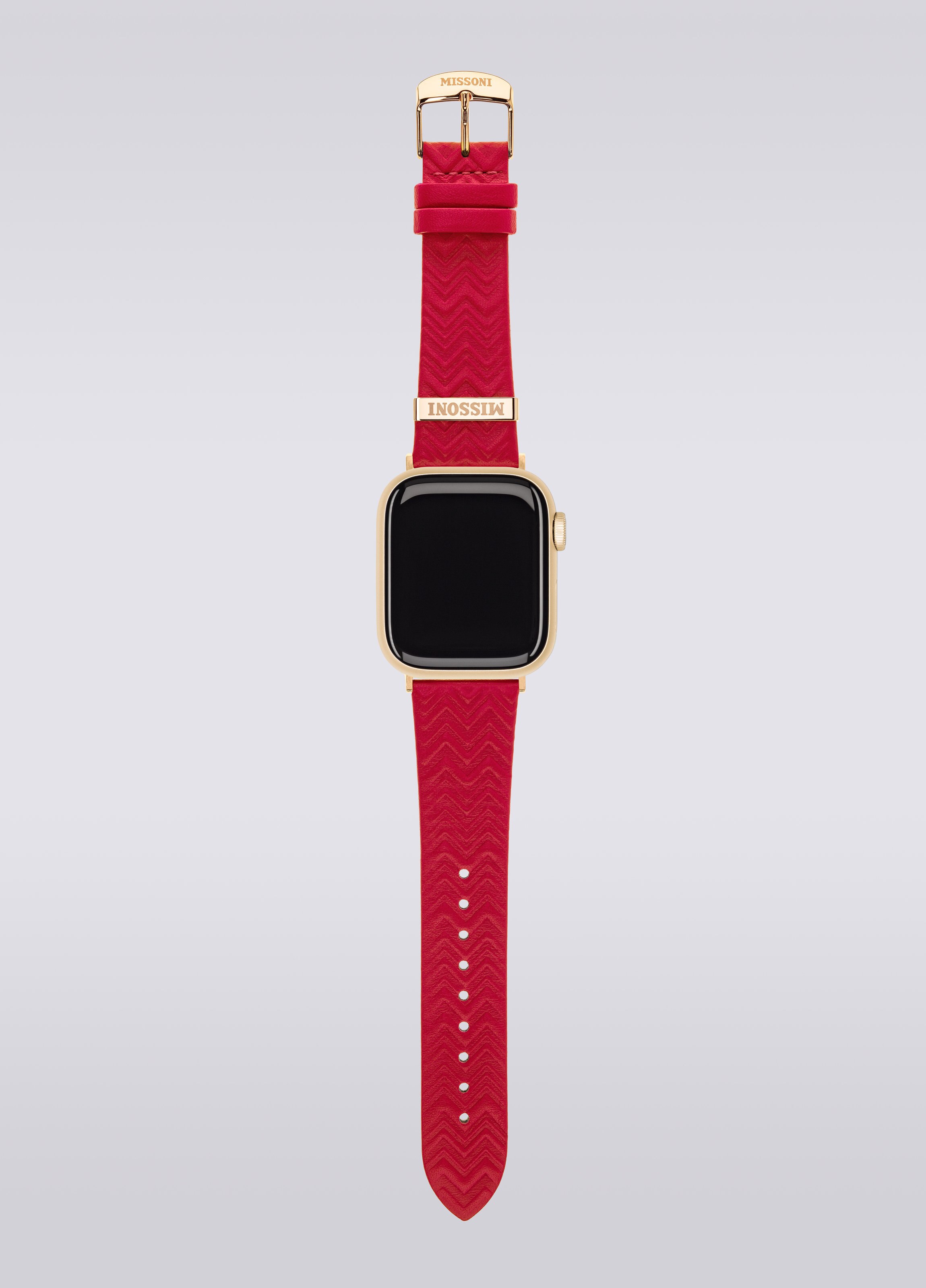 Missoni Zigzag 22mm Apple strap, Red  - 3