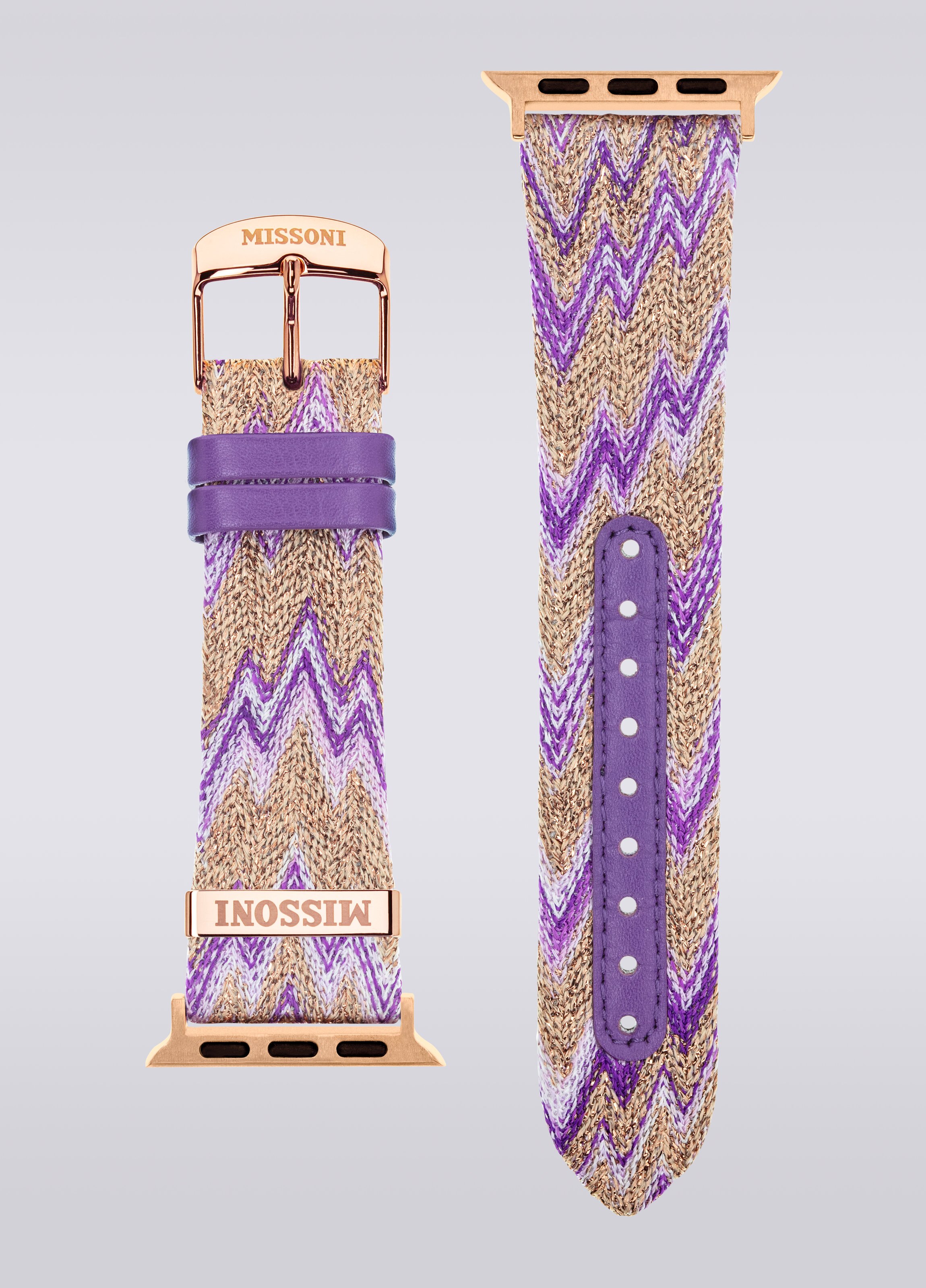 Missoni Fabric Apple strap, Multicoloured  - 0