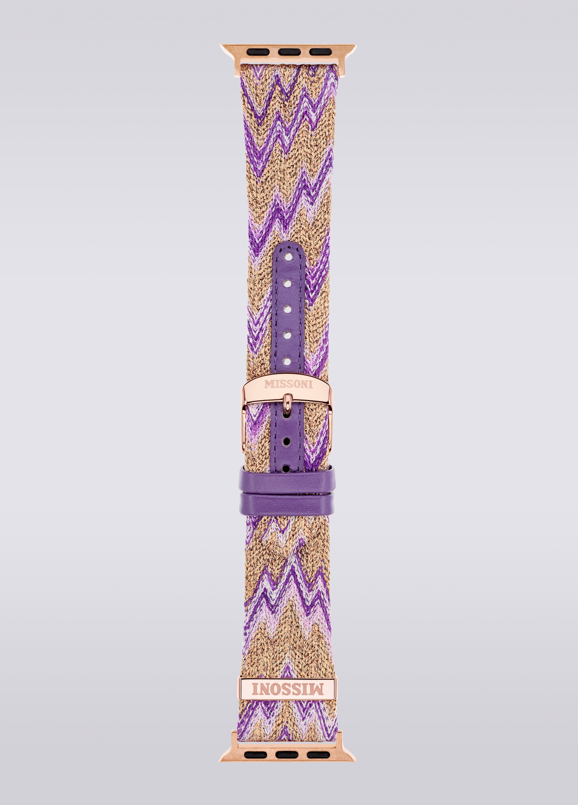 Missoni Fabric Apple strap, Multicoloured  - 2