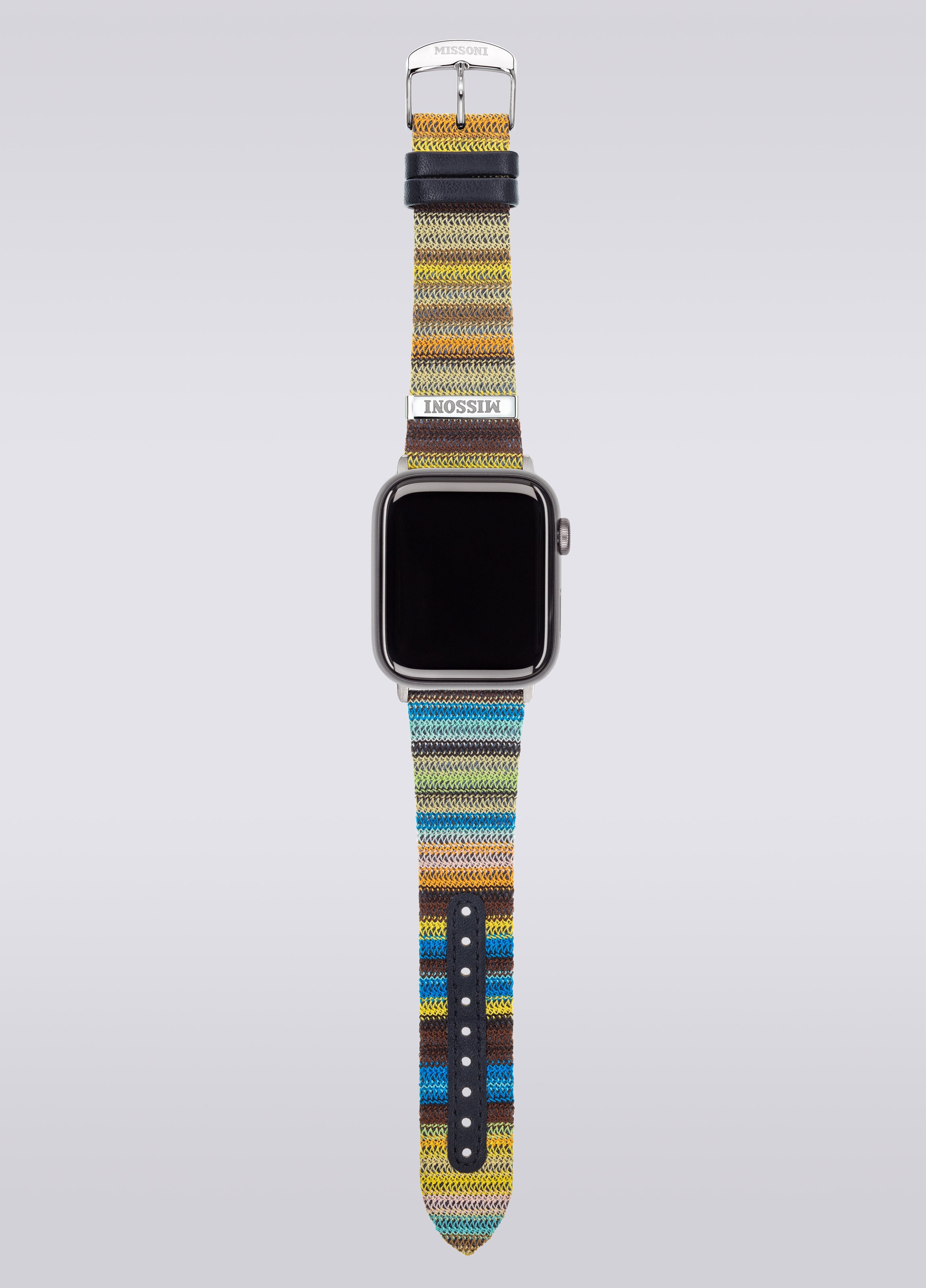 Bracelet en tissu Missoni 24mm Apple, Multicolore  - 3