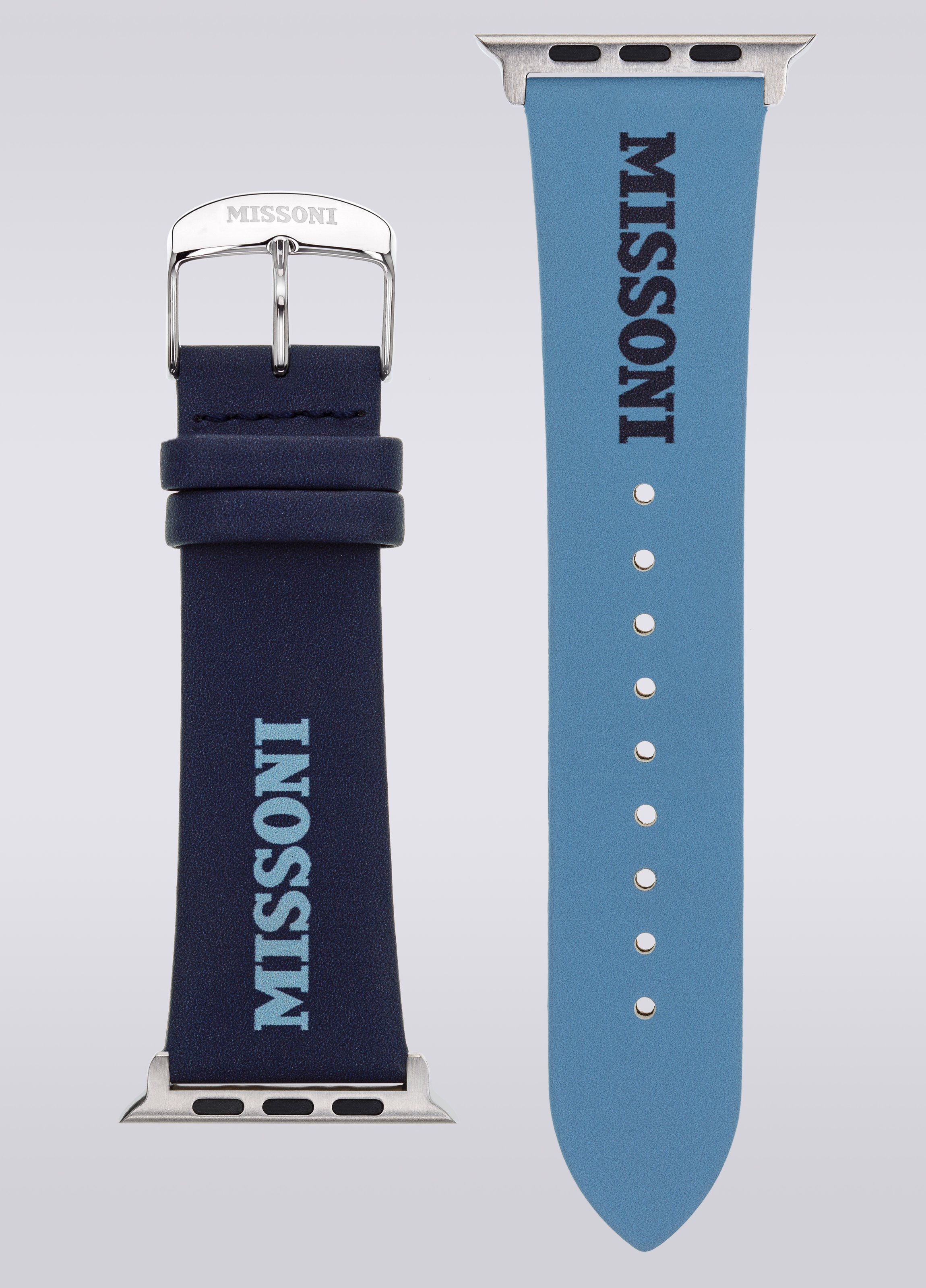 Missoni Schriftzug 24mm Apple Uhrband, Mehrfarbig  - 0