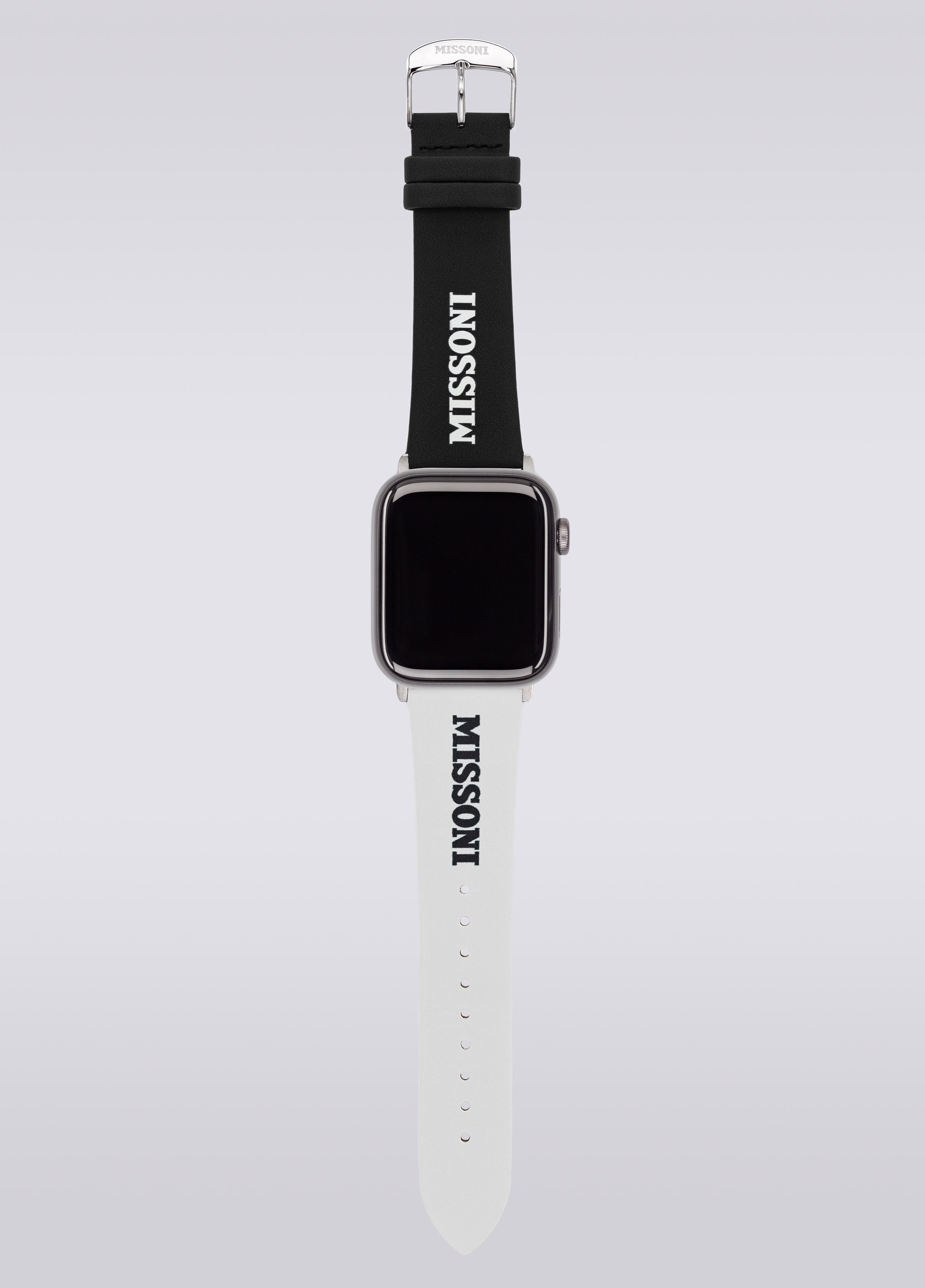 Missoni Schriftzug 24mm Apple Uhrband, Mehrfarbig  - 3