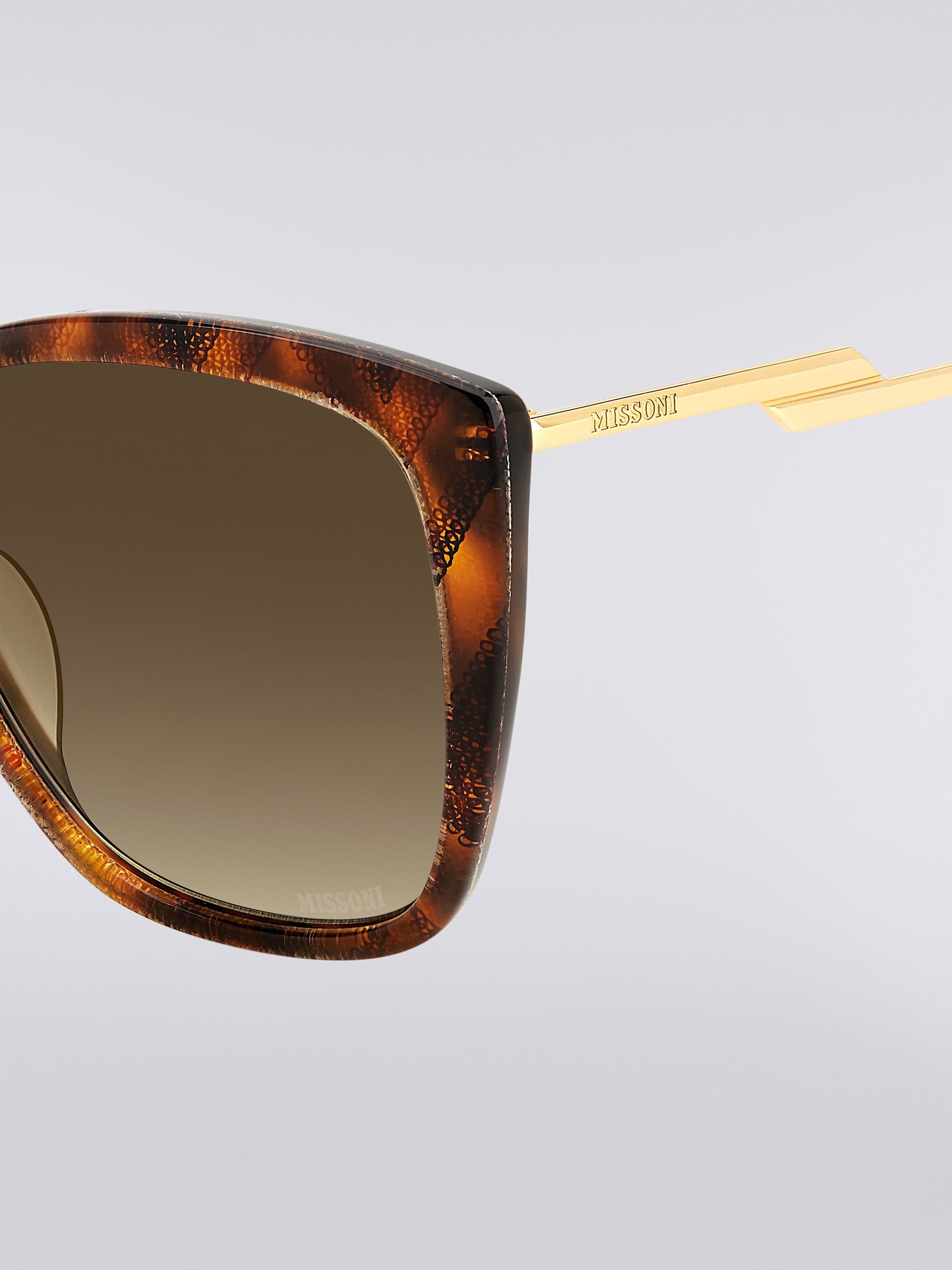 Missoni Dna Sonnenbrille aus Acetat, Mehrfarbig  - 3